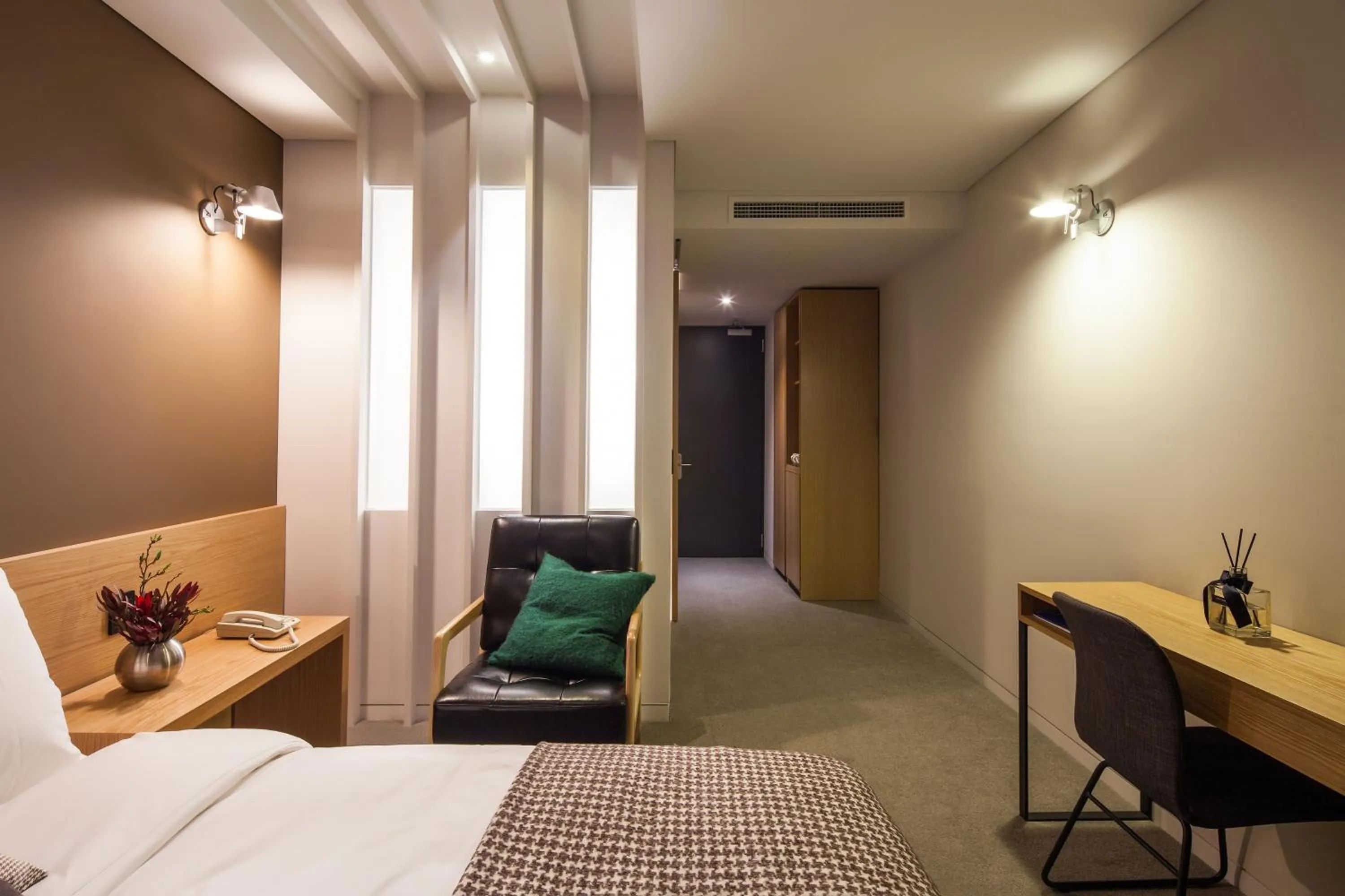 Seating area in Hotel Denim Seoul