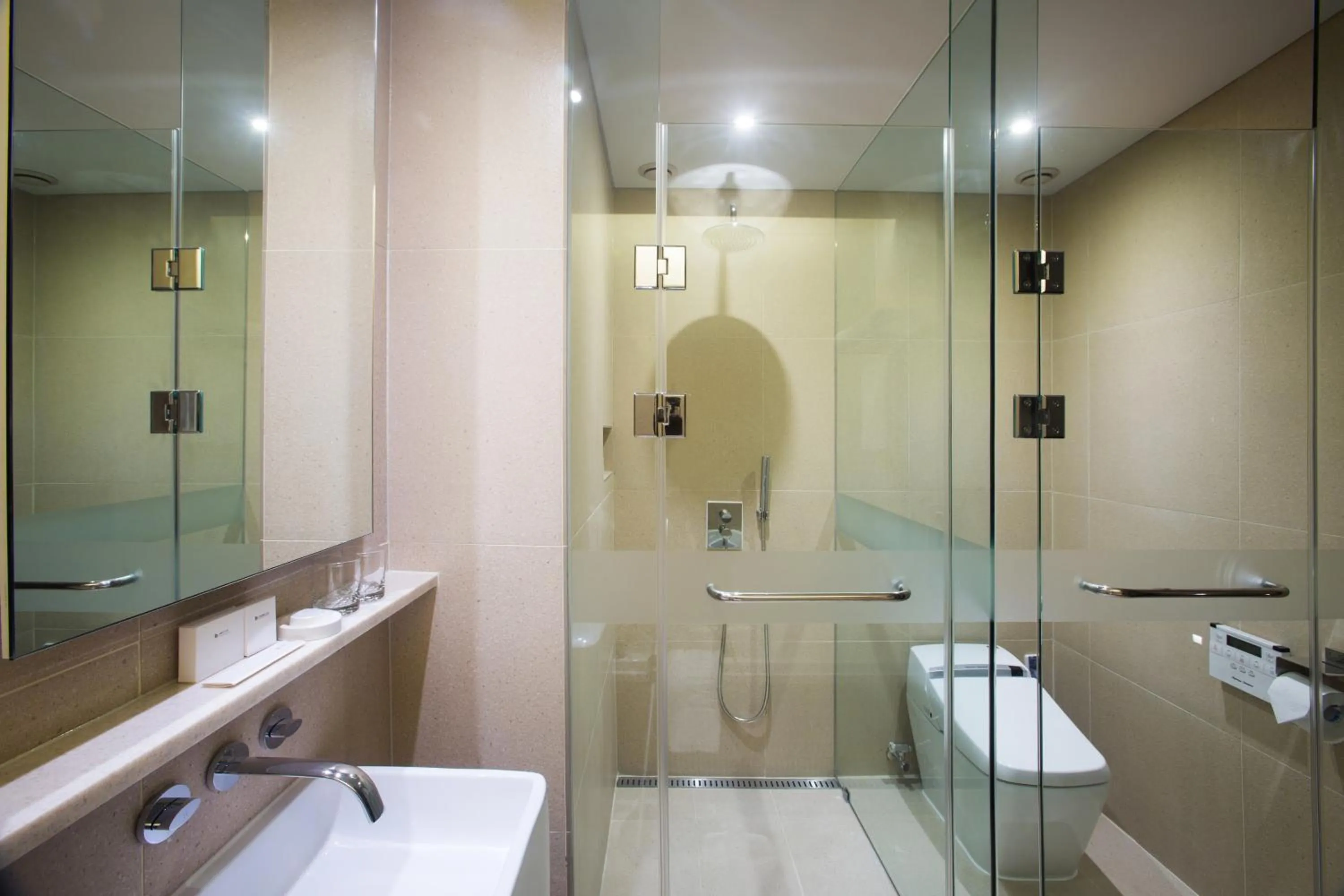 Shower in Hotel Denim Seoul