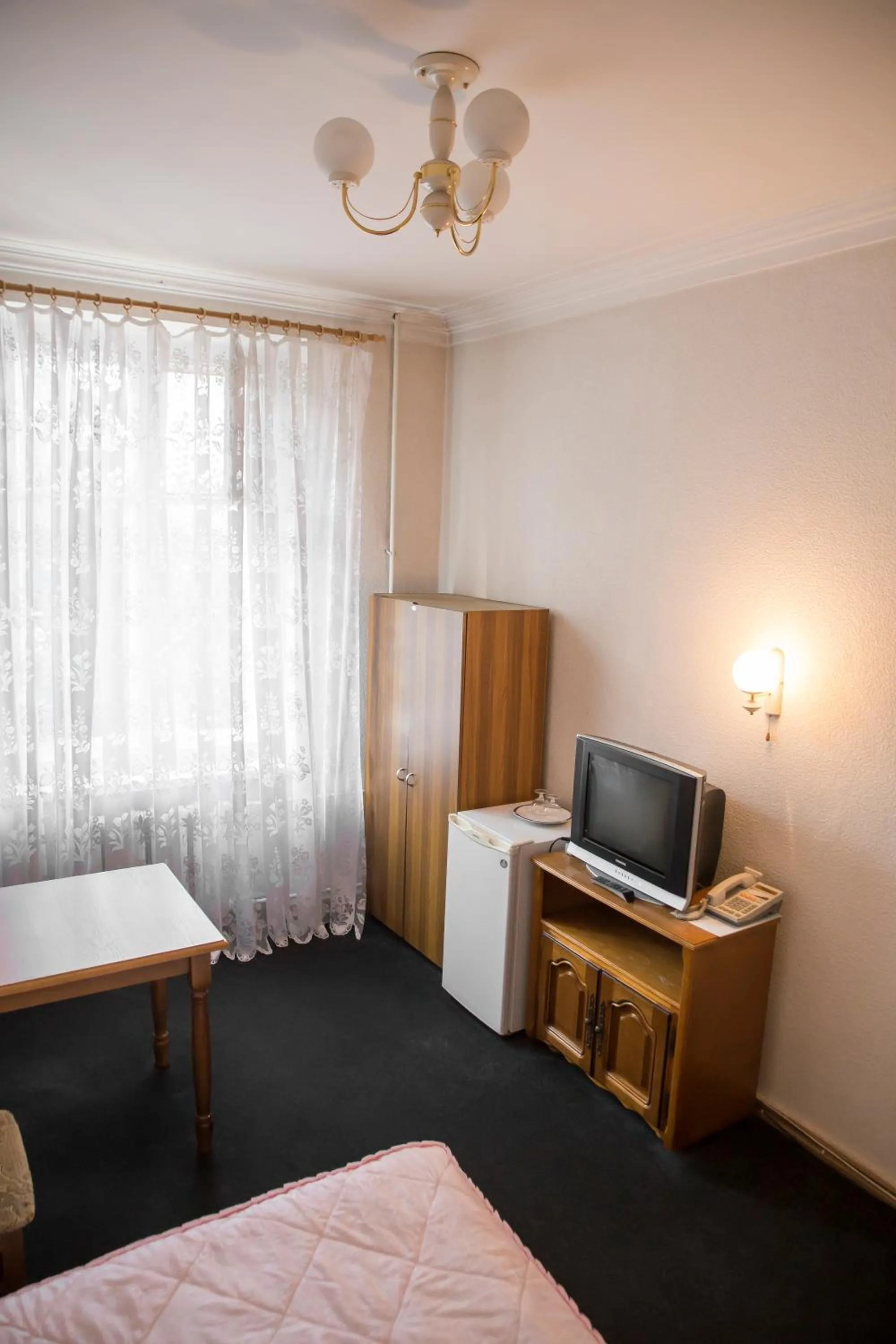 Bed in Chisinau Hotel