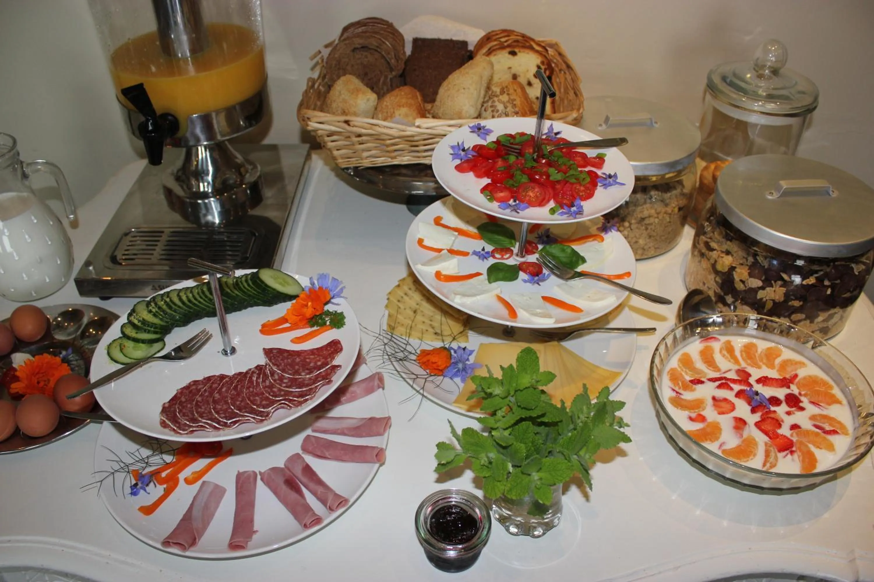 Buffet breakfast in B&B Welgelegen