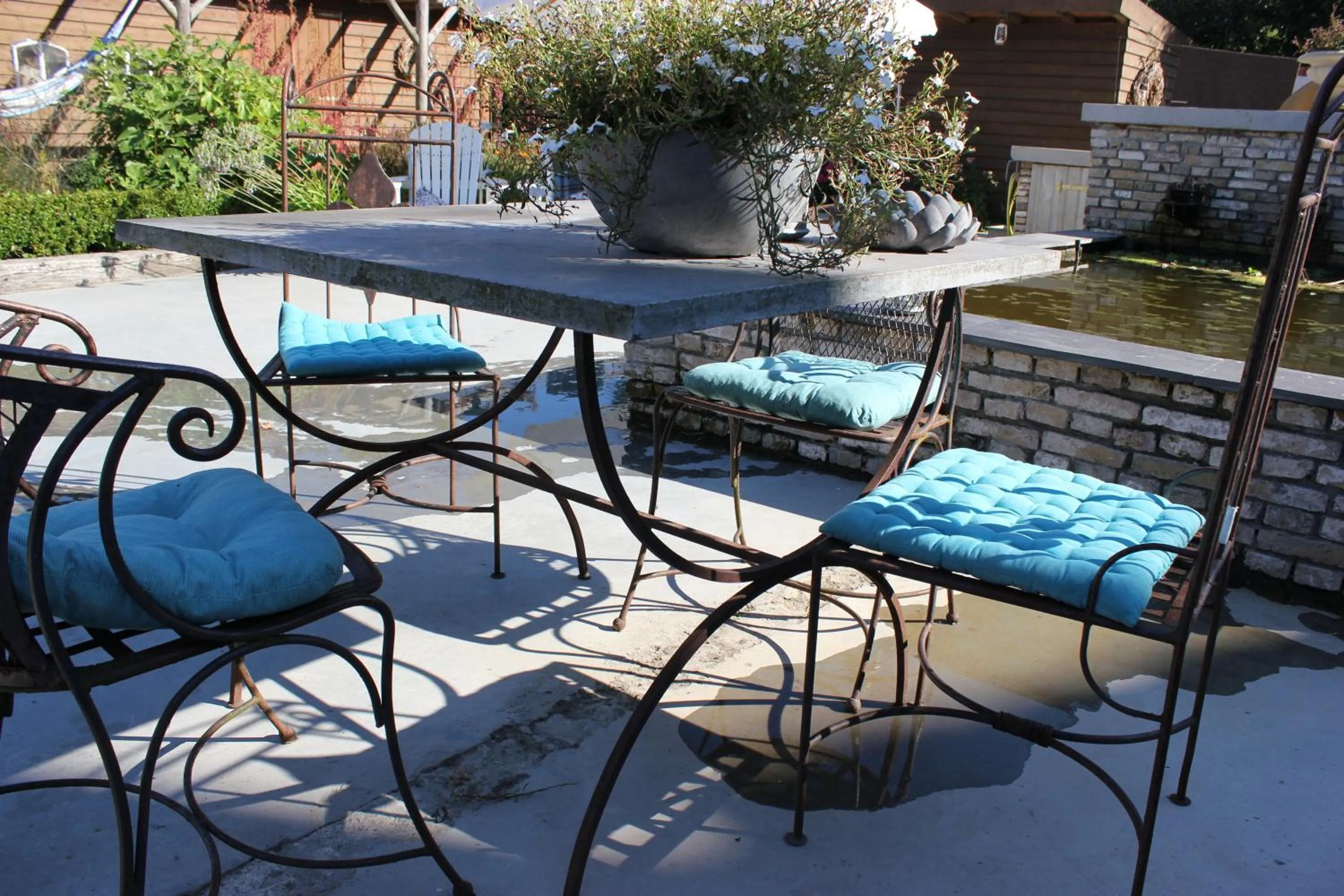 Patio in B&B Welgelegen