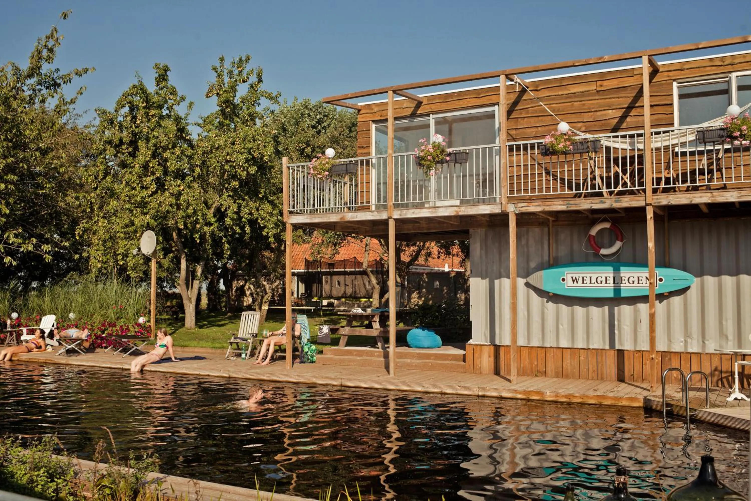 Balcony/Terrace in B&B Welgelegen