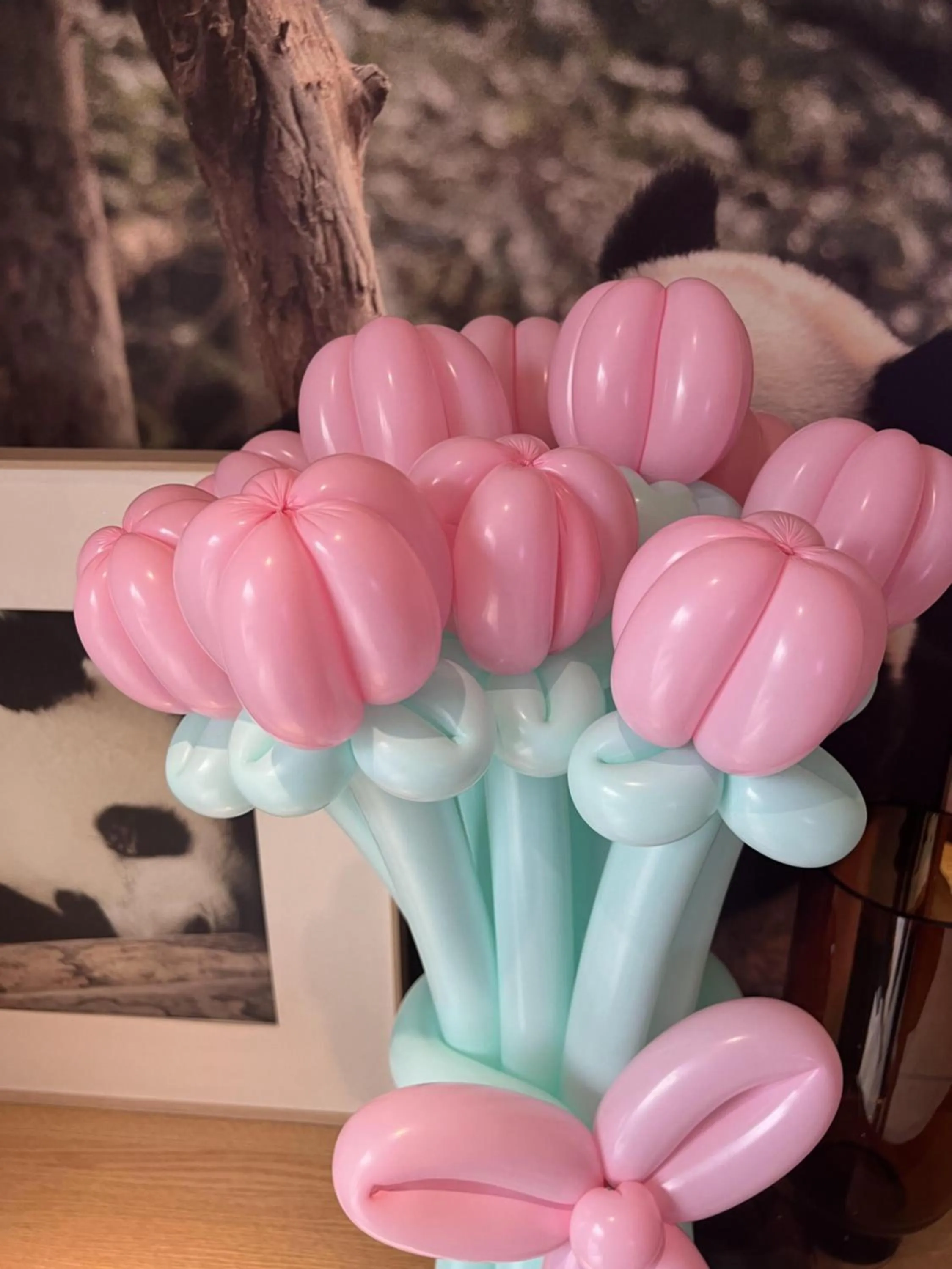 Decorative detail in Panda Hotel