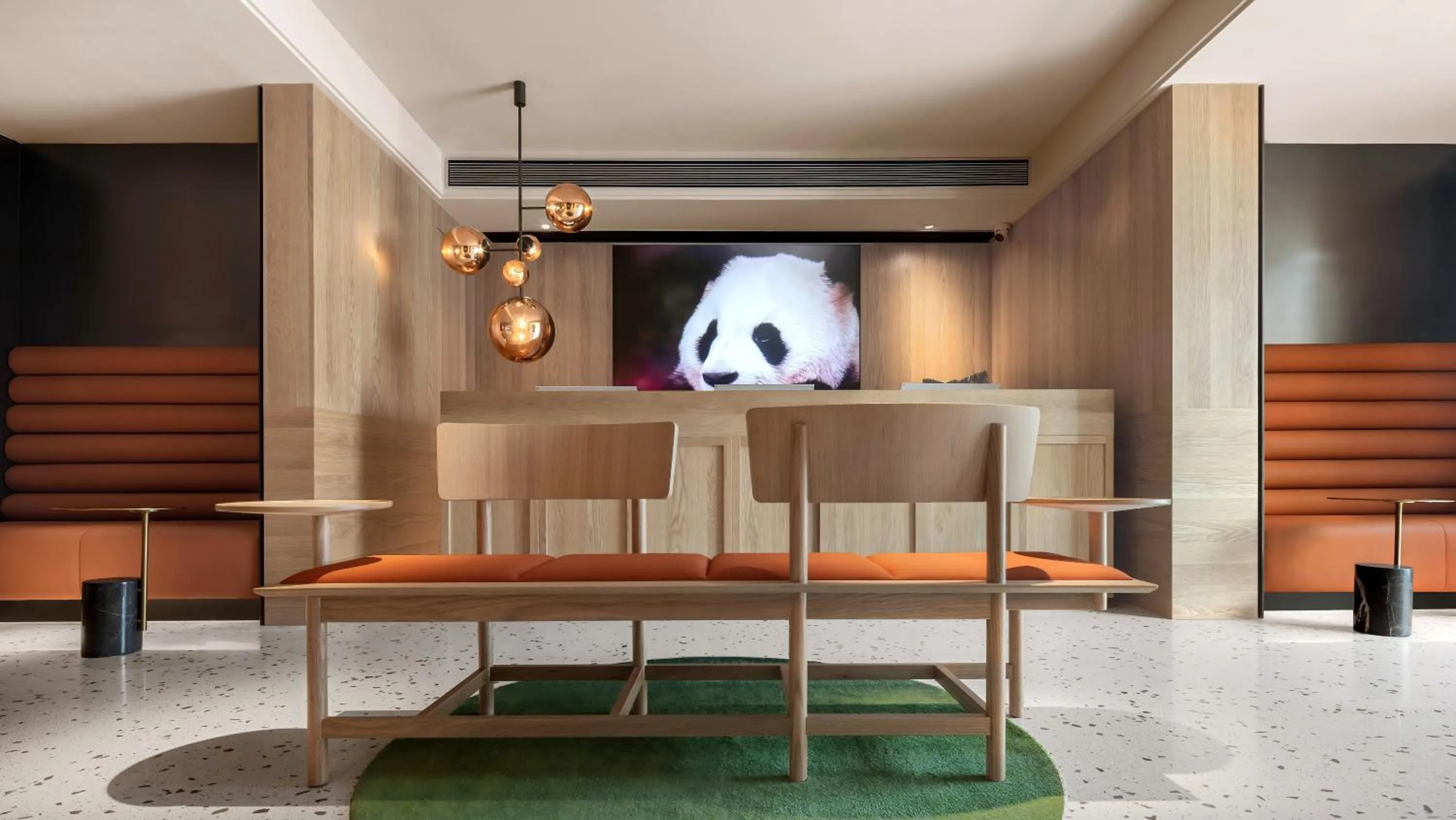 Lobby or reception in Panda Hotel