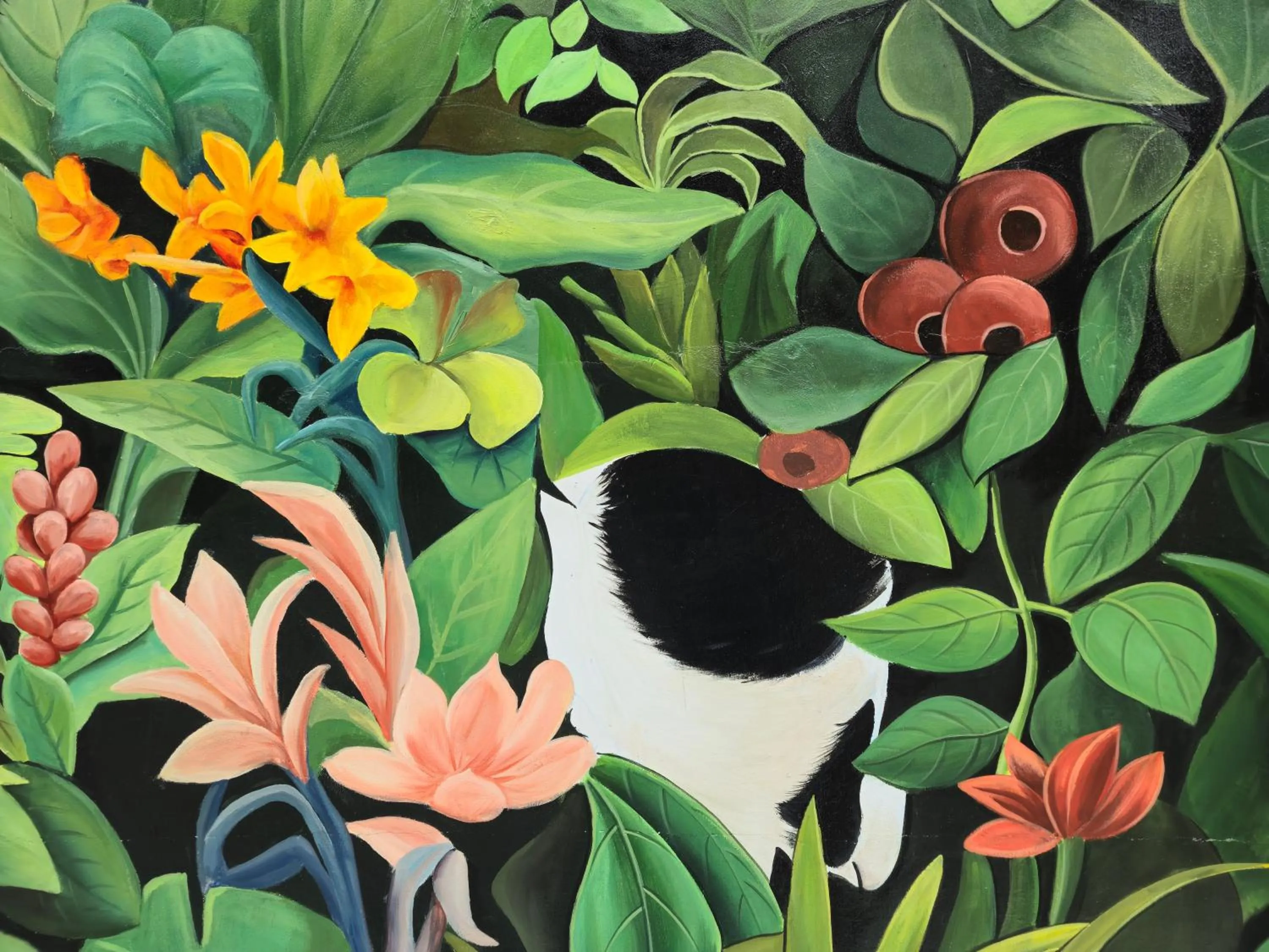 Garden view in Panda Hotel