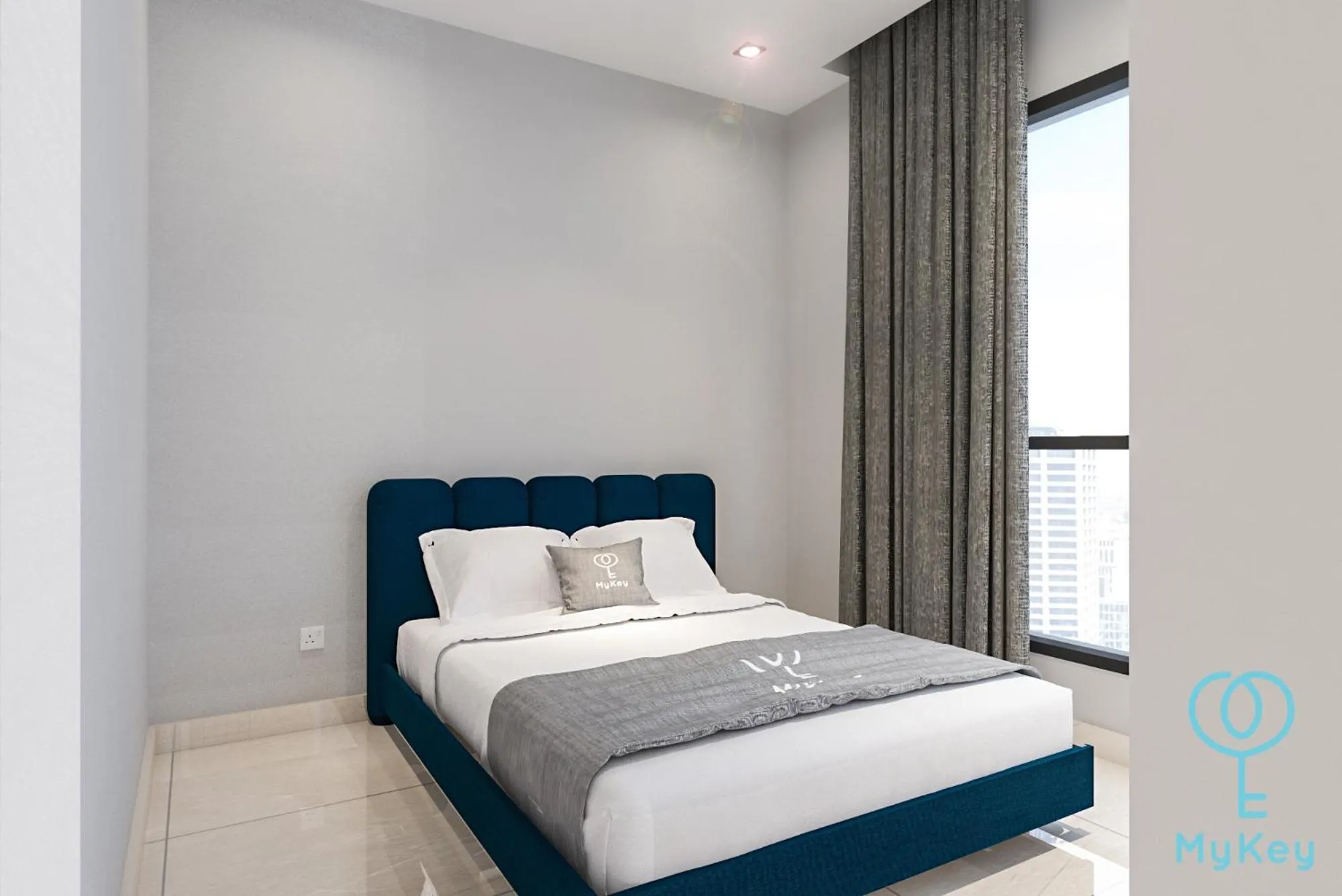 Bed in Mossaz Suites by MyKey