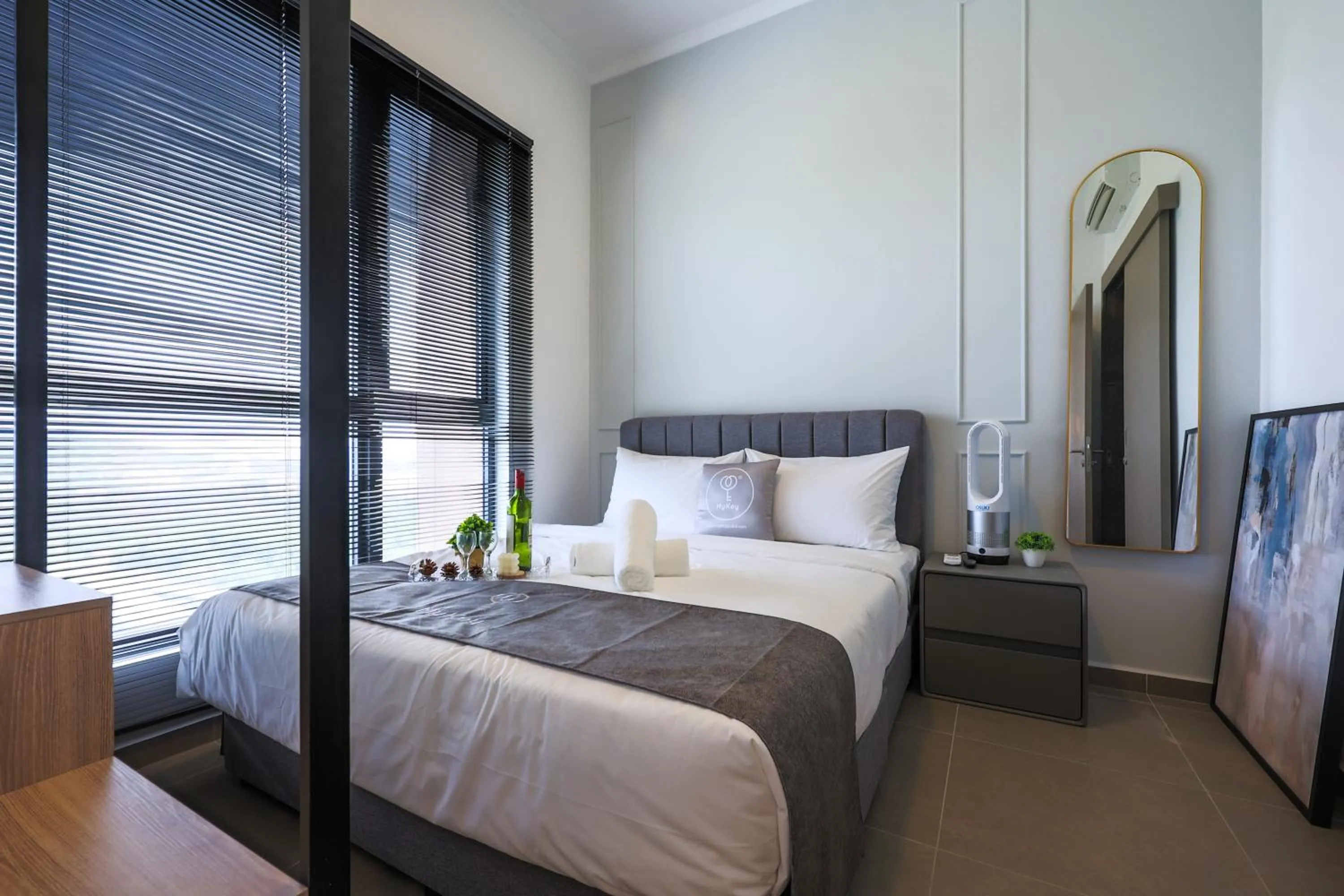 Bed in Mossaz Suites by MyKey