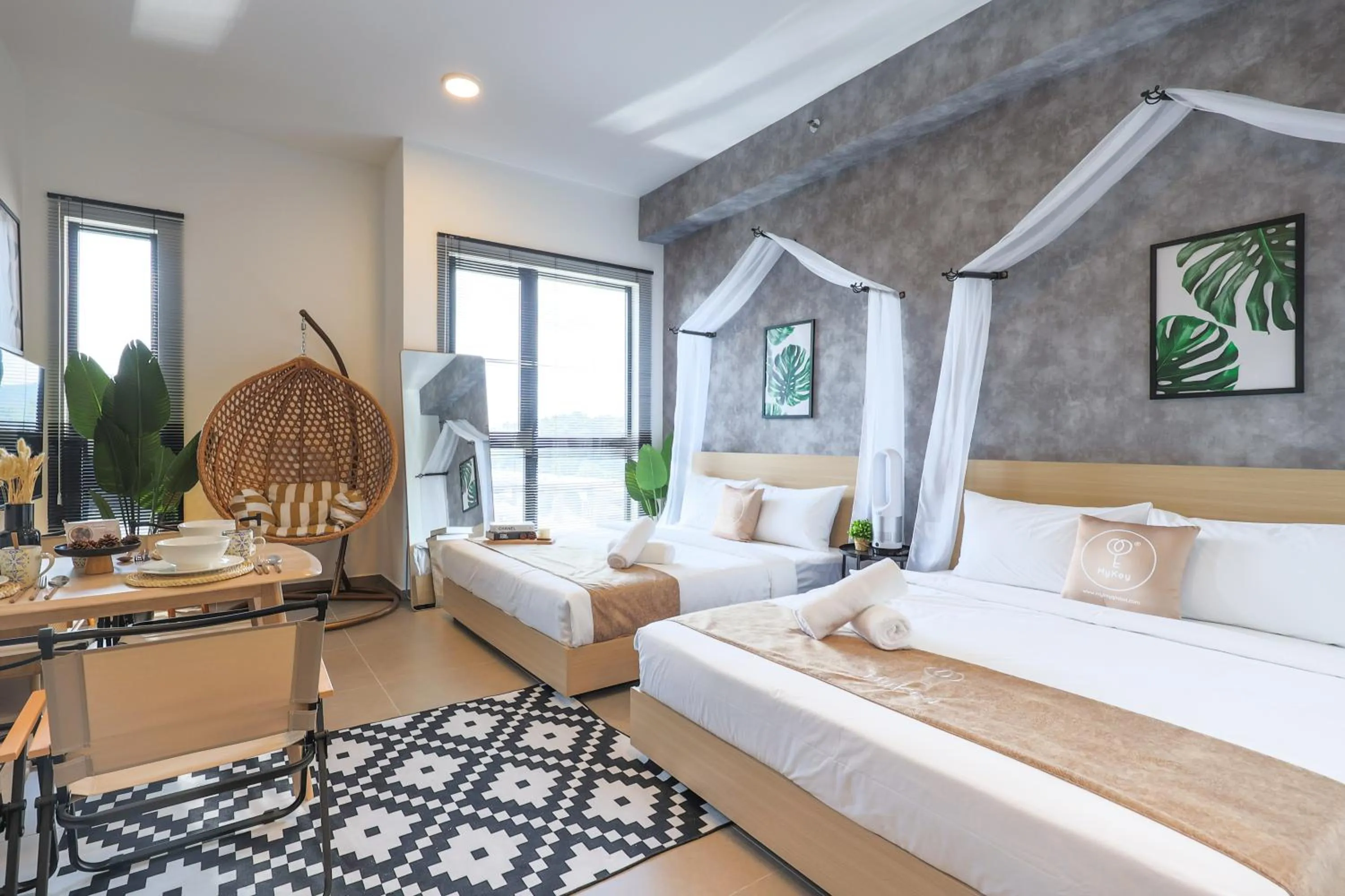 Bed in Mossaz Suites by MyKey