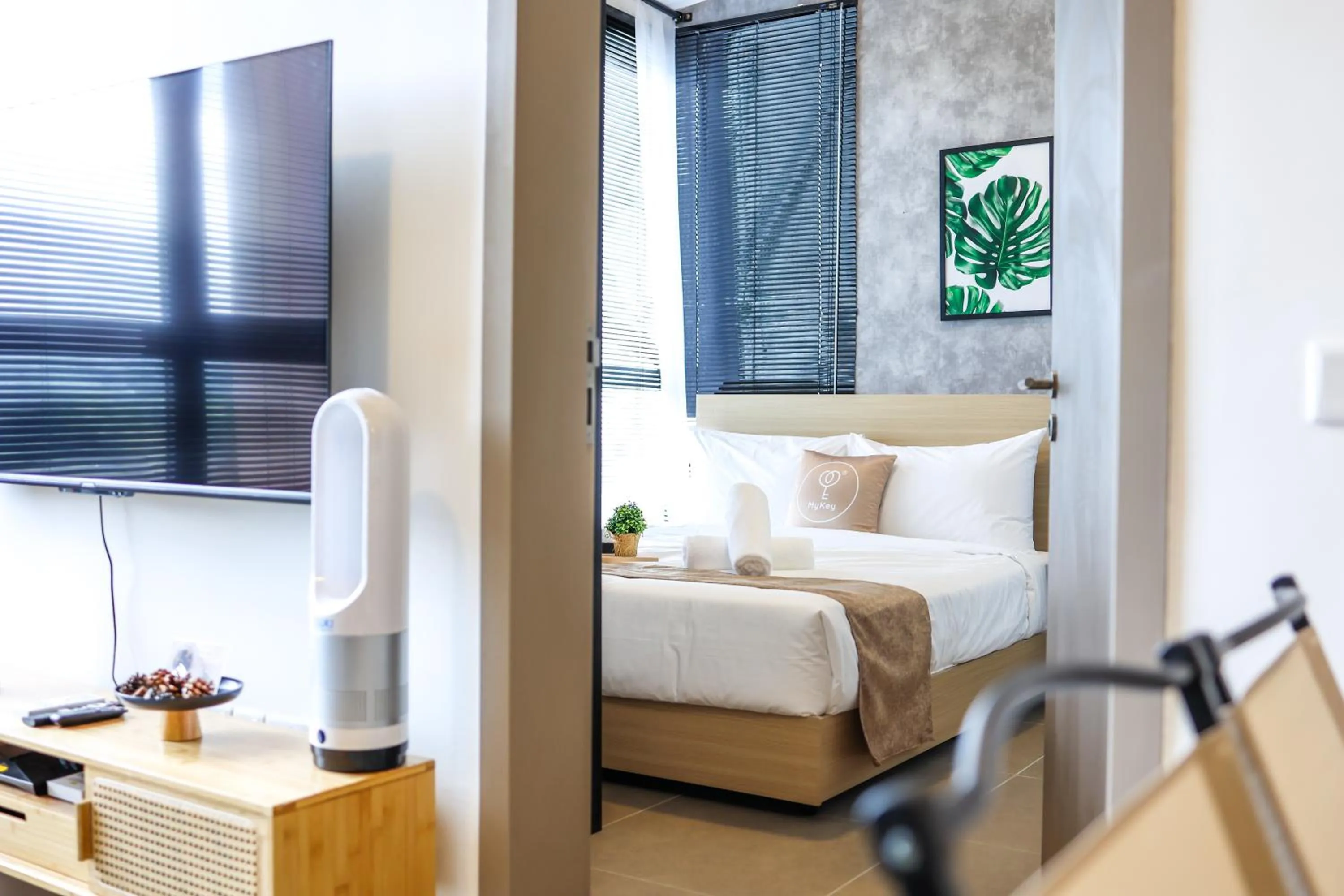 Bed in Mossaz Suites by MyKey