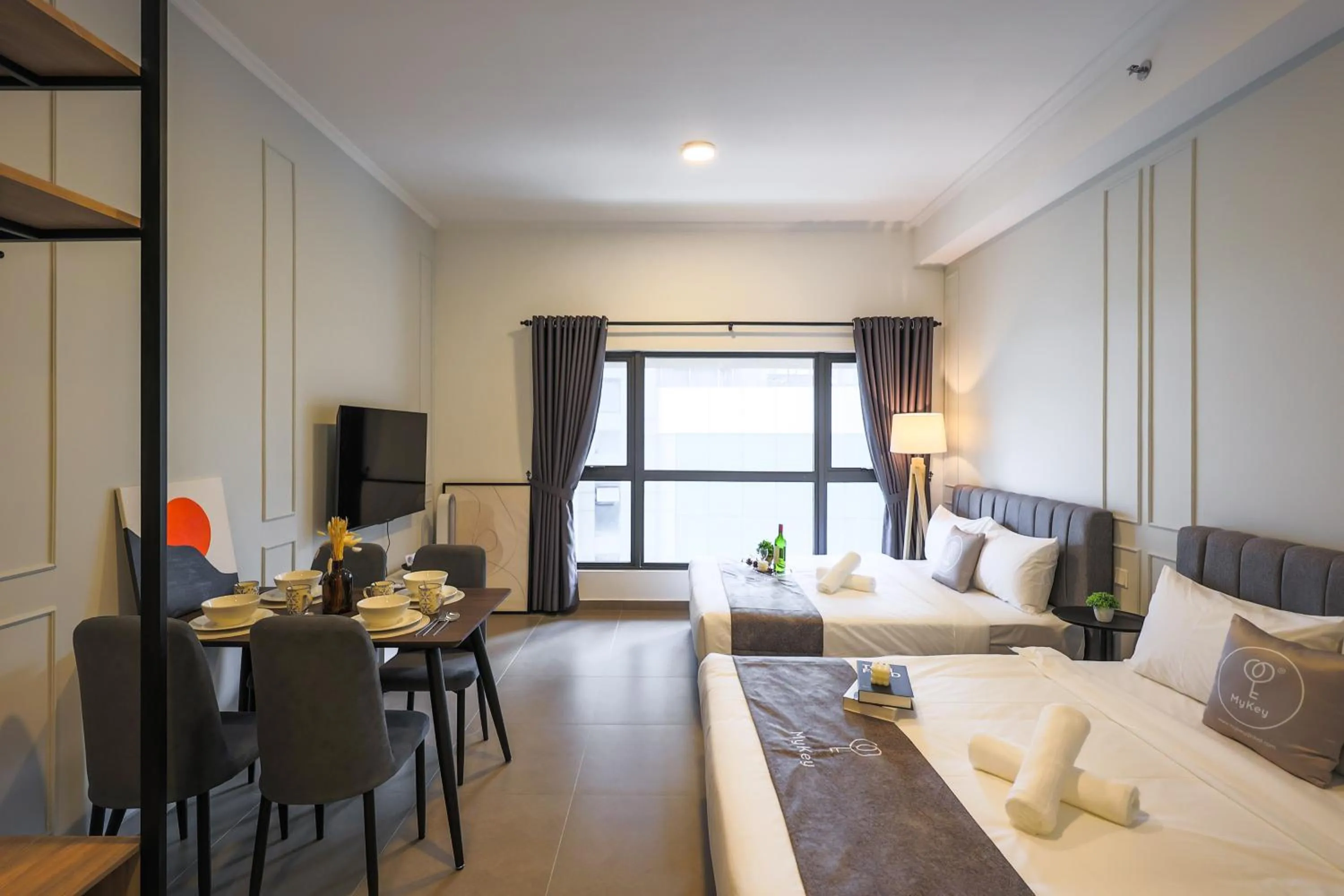 Bed in Mossaz Suites by MyKey