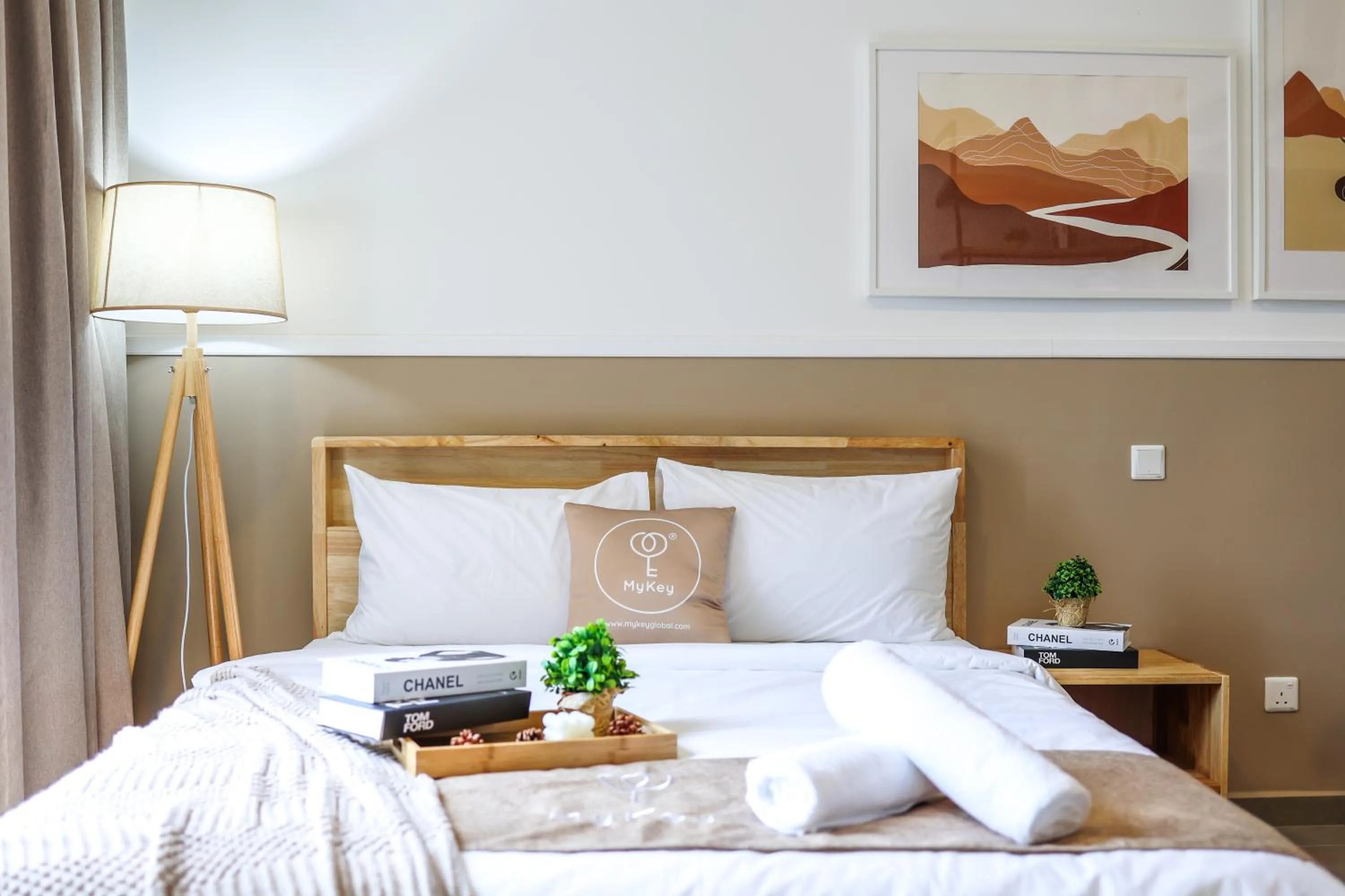 Bed in Mossaz Suites by MyKey