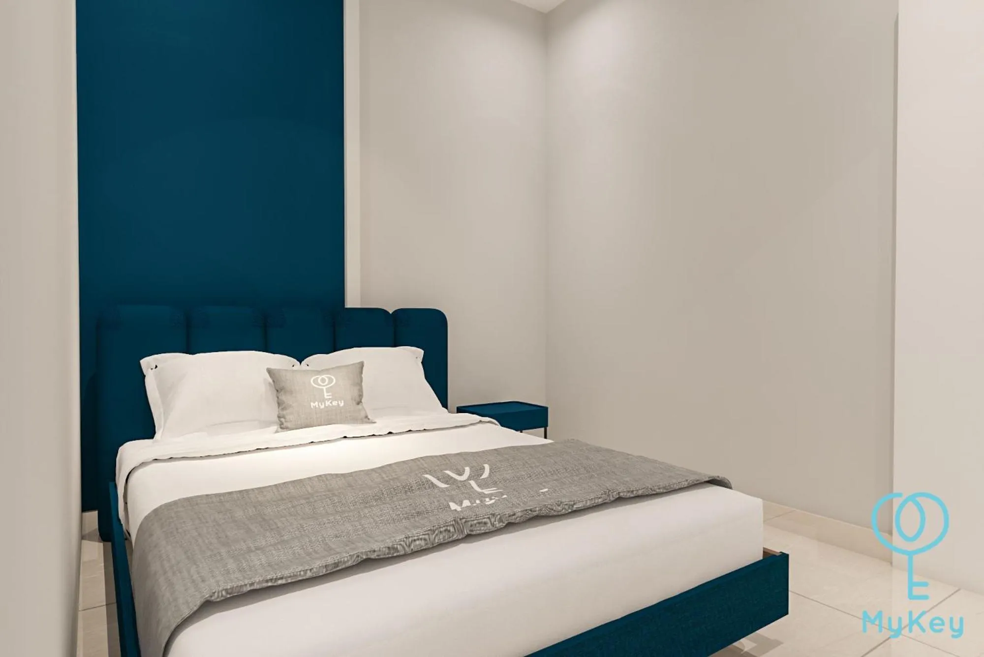 Bed in Mossaz Suites by MyKey