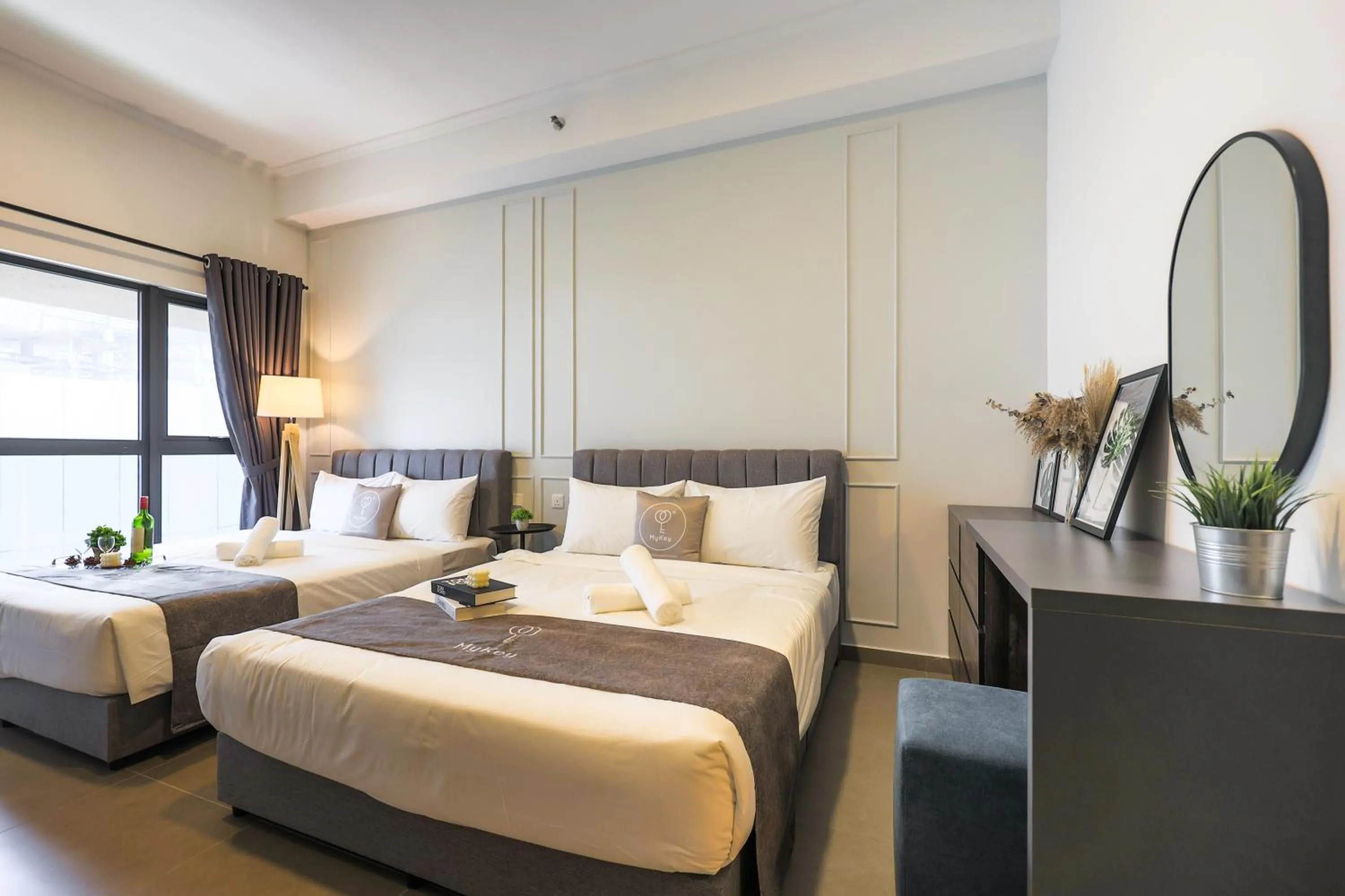 Bed in Mossaz Suites by MyKey