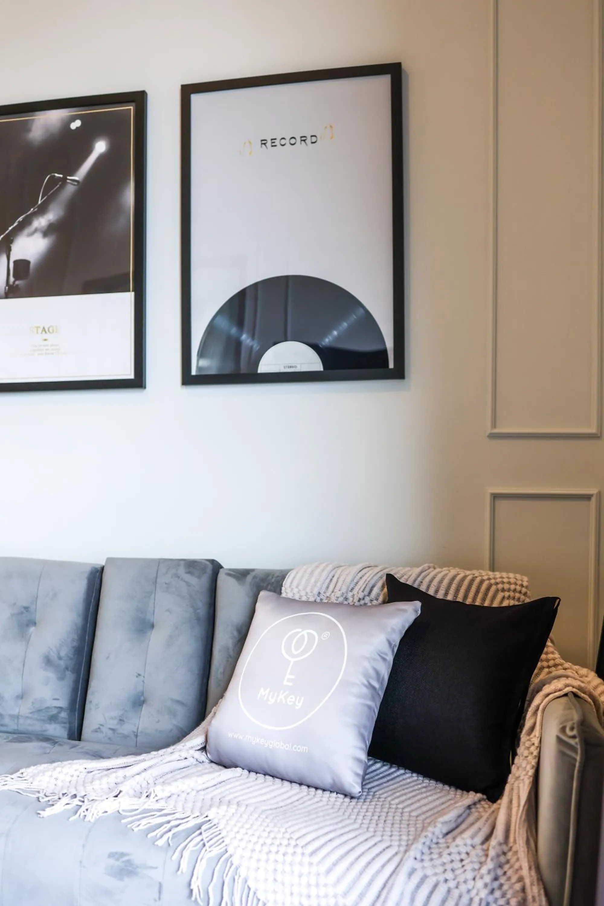 Bed in Mossaz Suites by MyKey