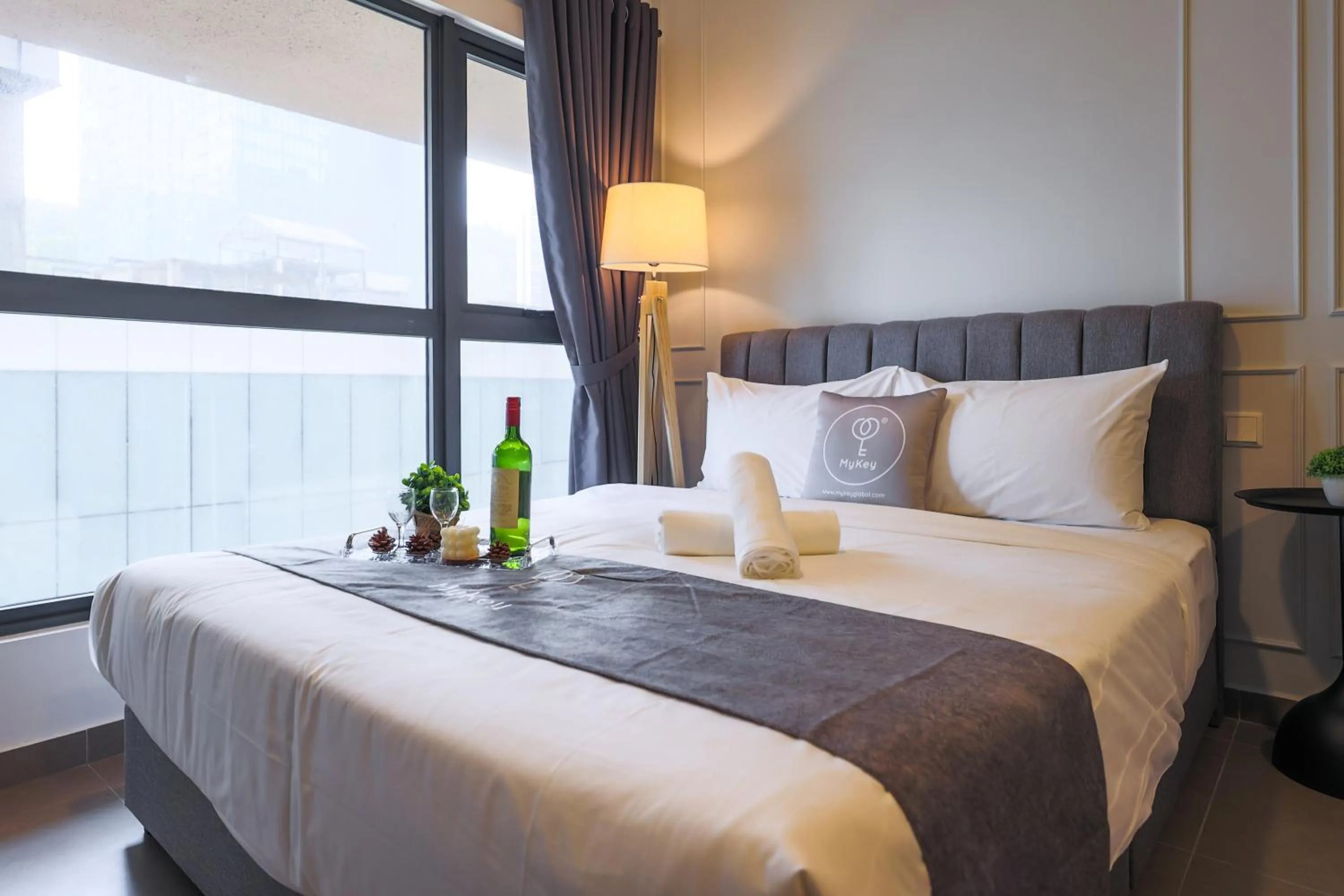 Bed in Mossaz Suites by MyKey