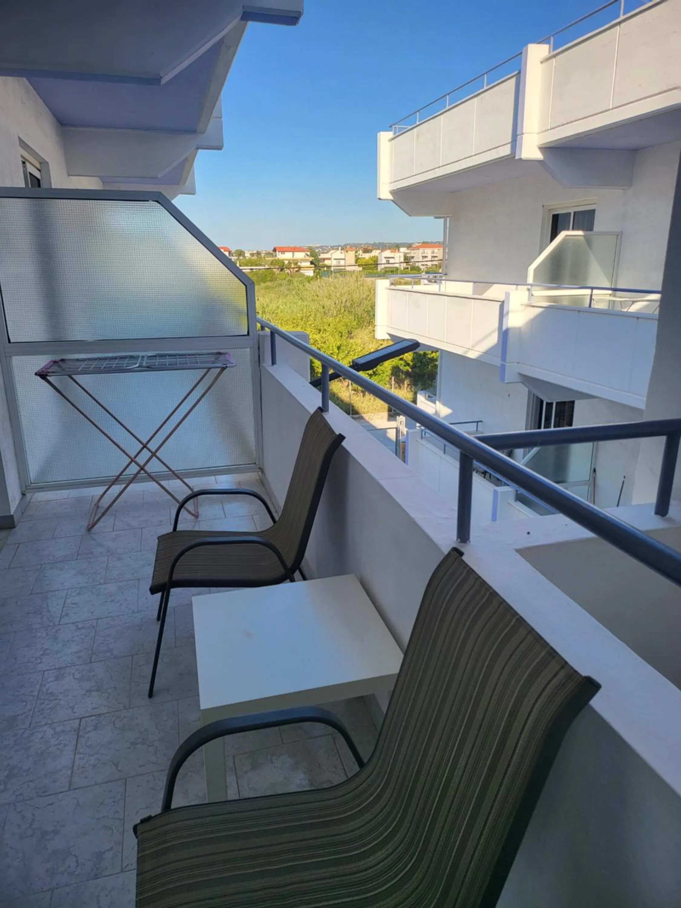 Balcony/Terrace in Pyrgos Hotel Apartments