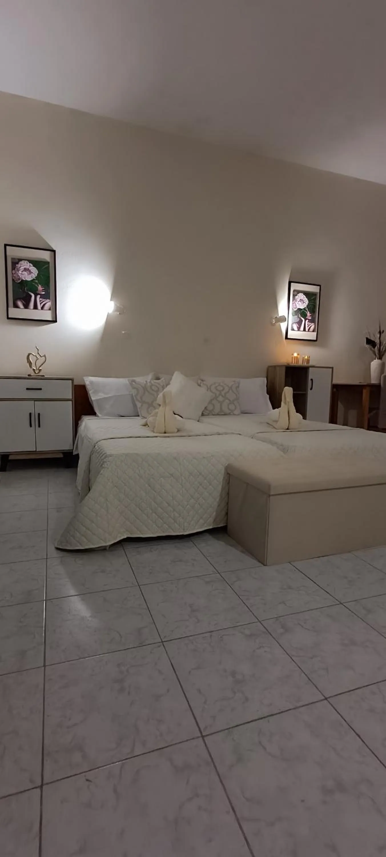 Photo of the whole room, Bed in Pyrgos Hotel Apartments