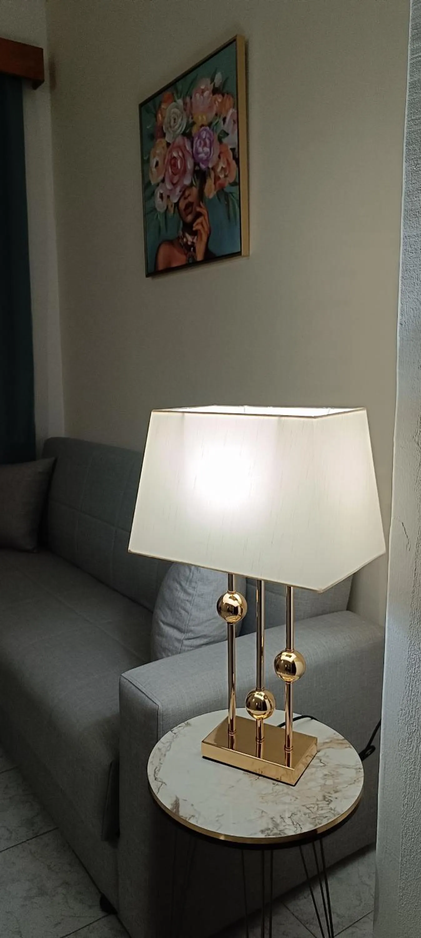 Living room in Pyrgos Hotel Apartments