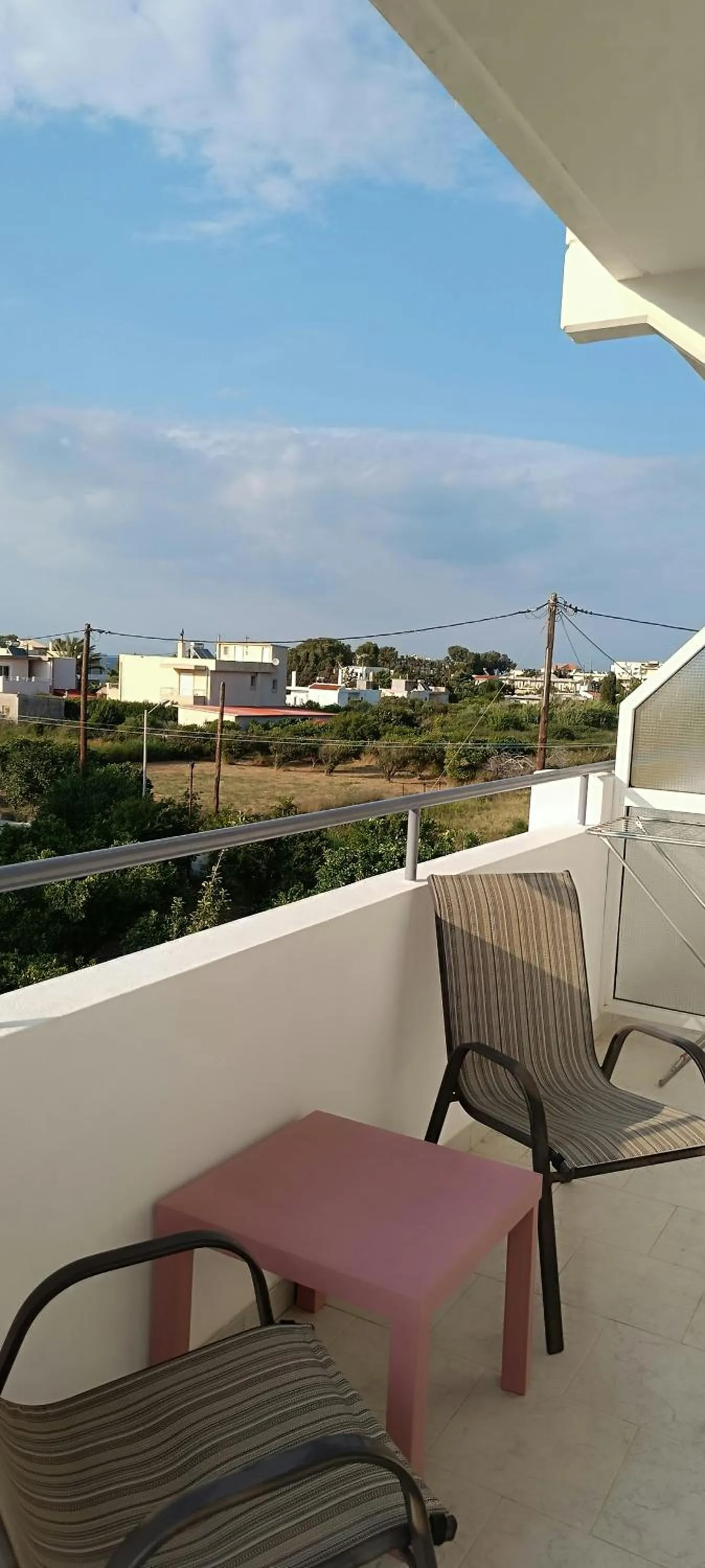 Balcony/Terrace in Pyrgos Hotel Apartments