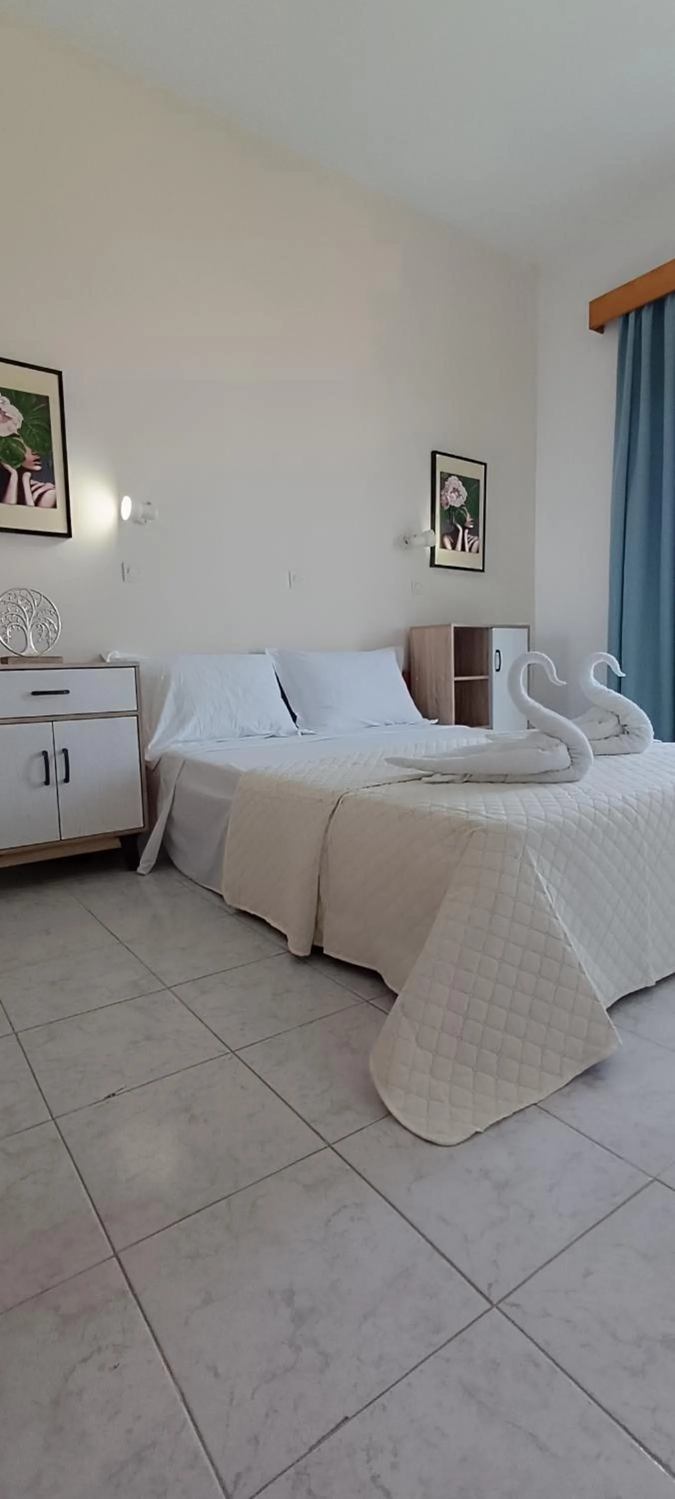 Bedroom, Bed in Pyrgos Hotel Apartments