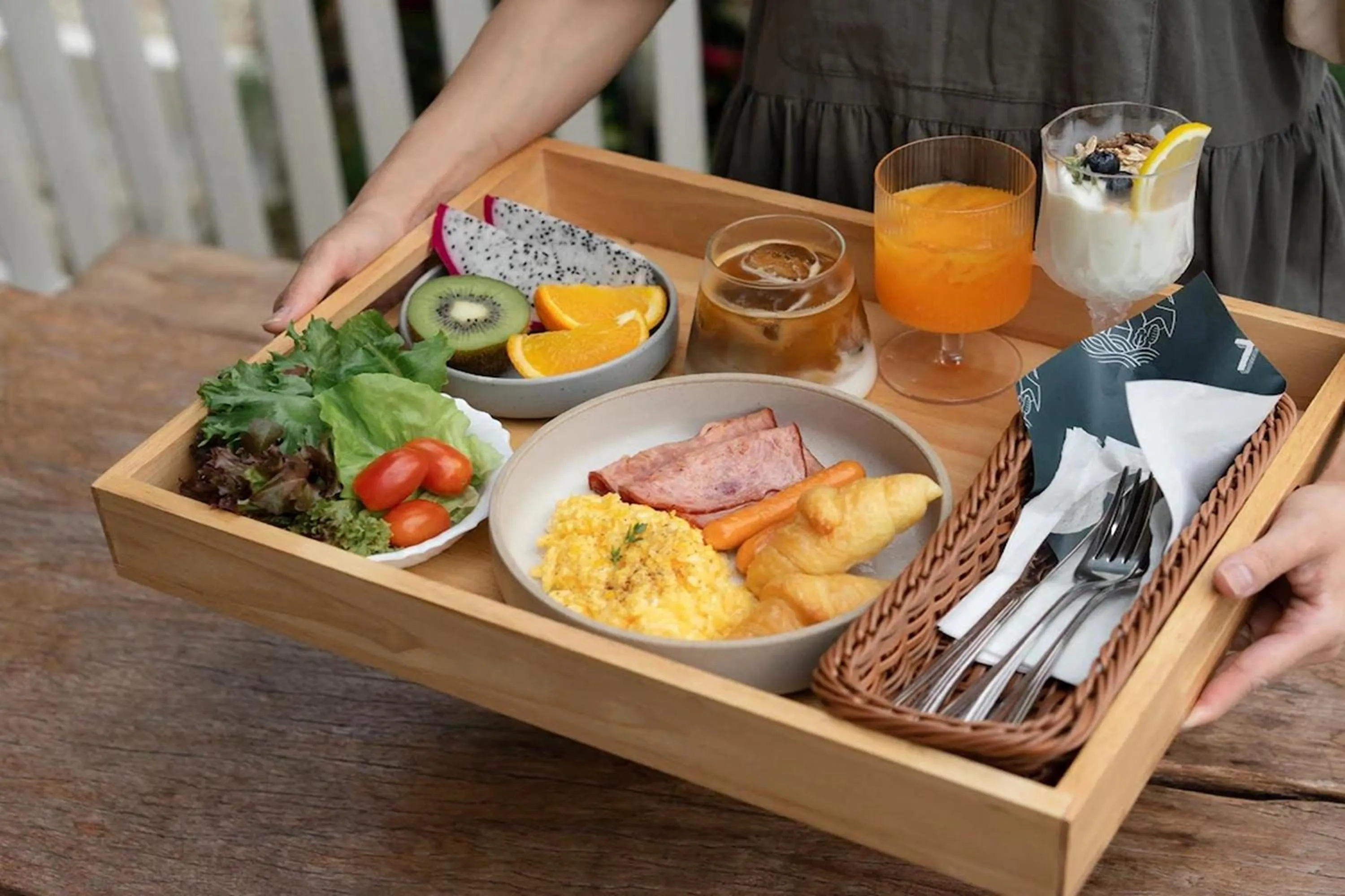 Food in Taryn Tara Cafe and Stay