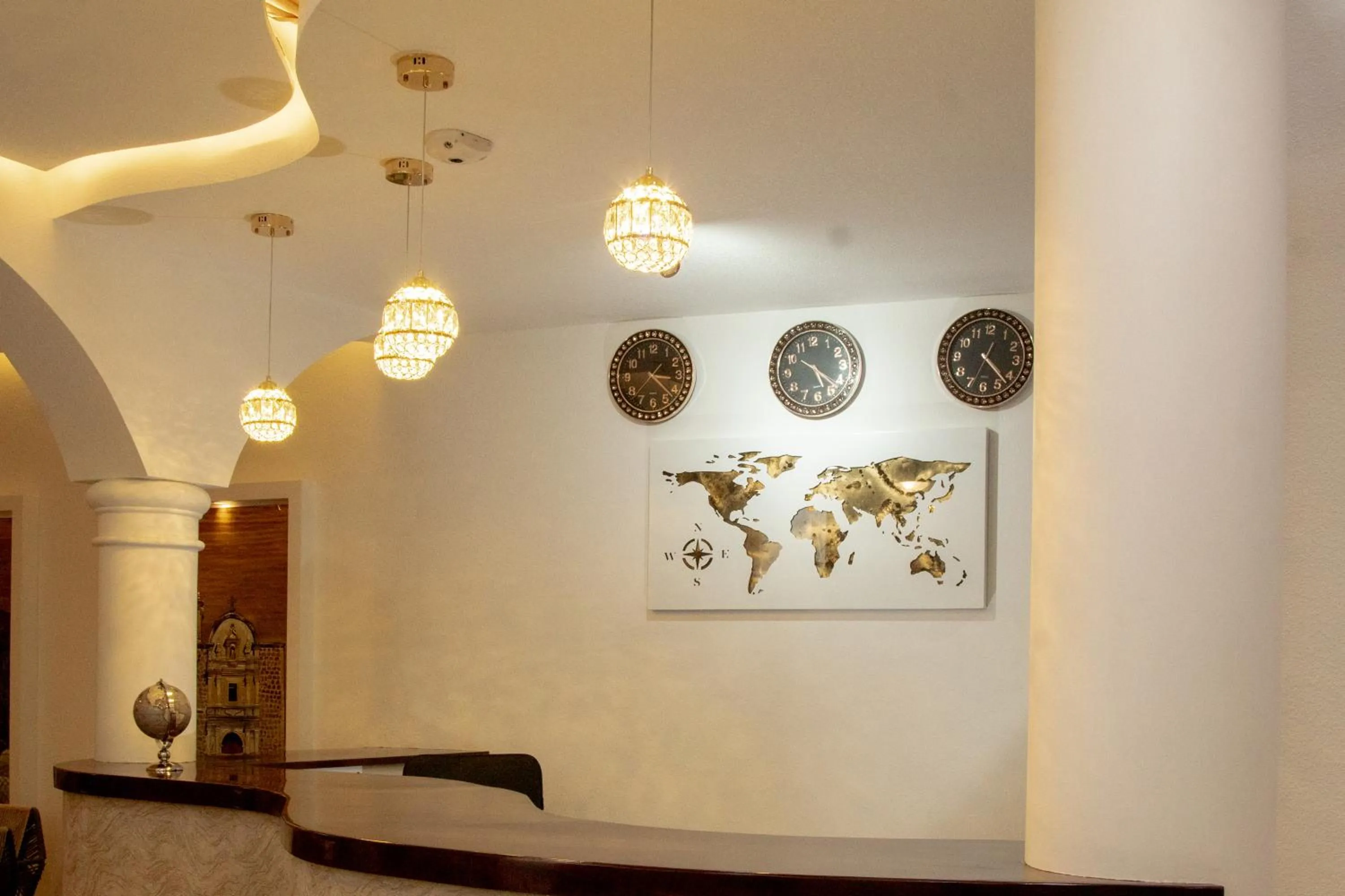 Lobby or reception in Nueve Agaves Hotel