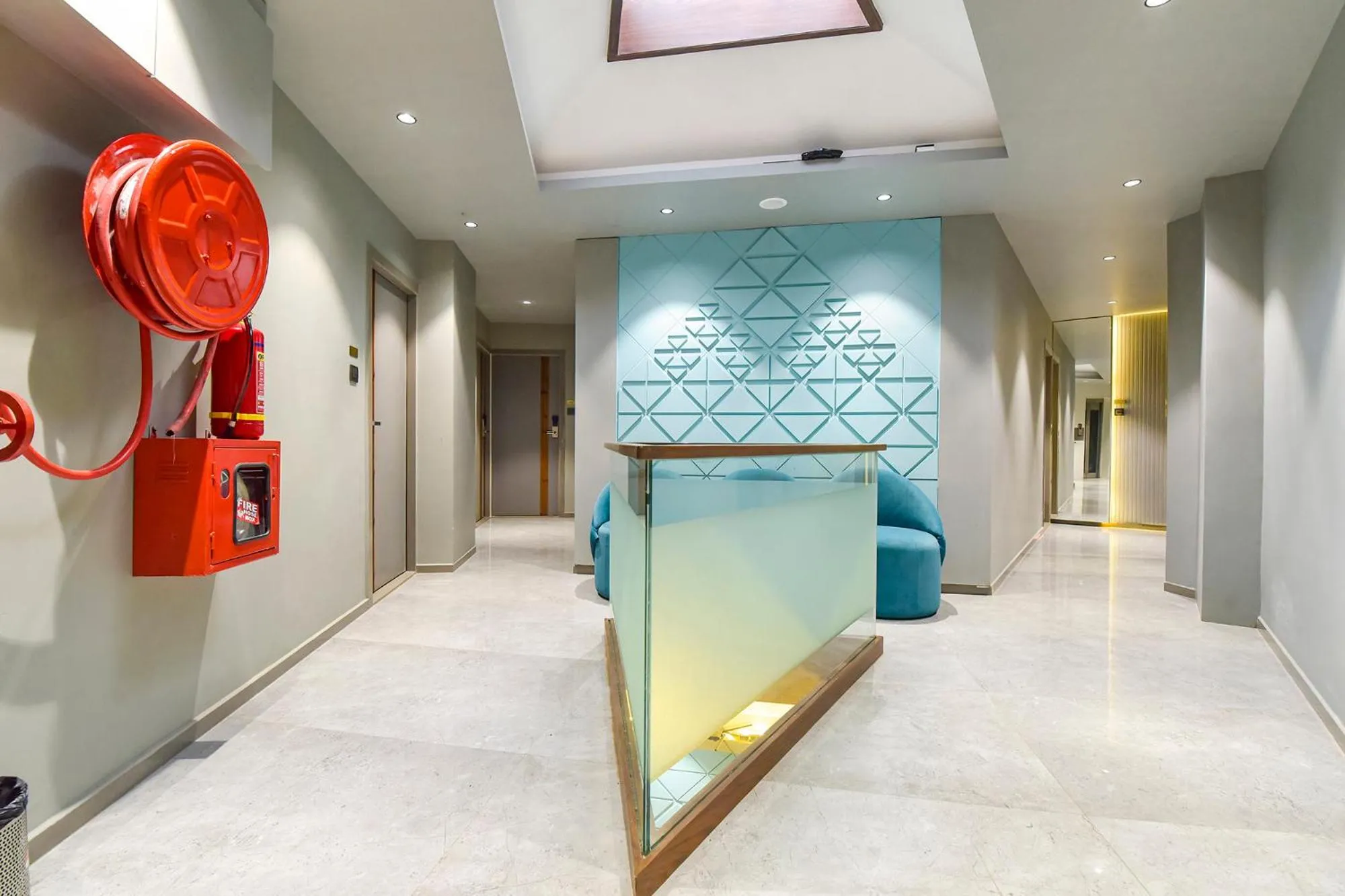 Lobby or reception in FabHotel Prime The Grey Circle