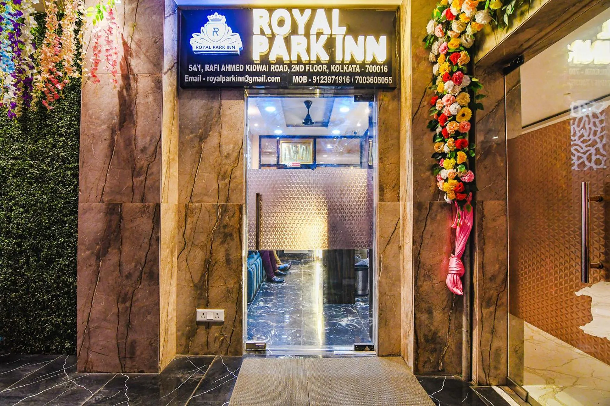 Facade/entrance in FabHotel Royal Park Inn - Nr Eden Garden Stadium