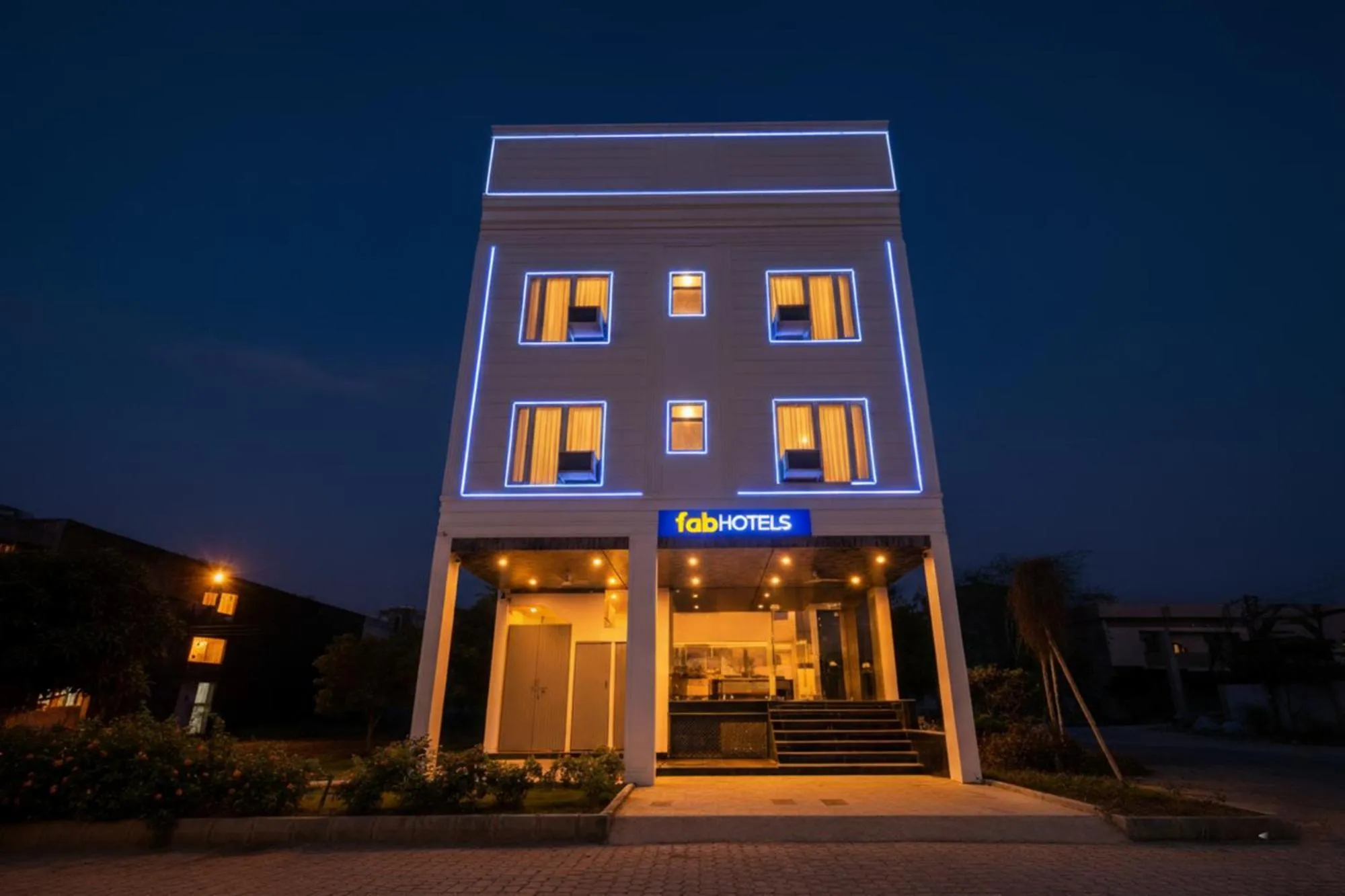 Property building in FabHotel The Premium Villa