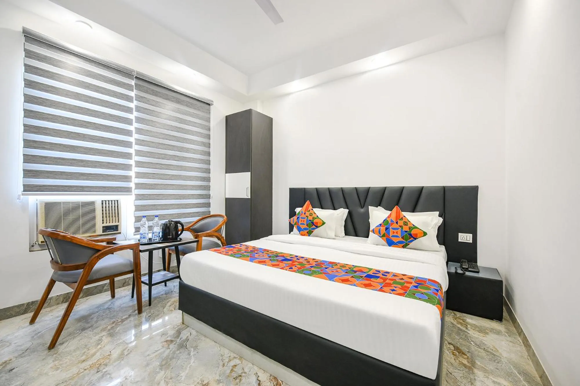 Bed in FabHotel The Premium Villa