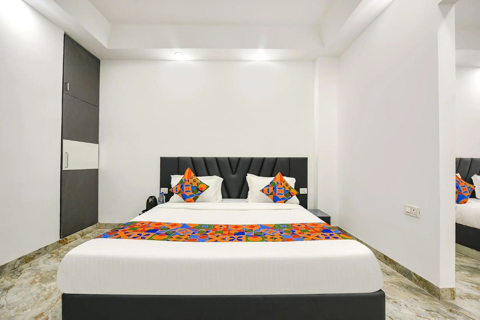 Bed in FabHotel The Premium Villa