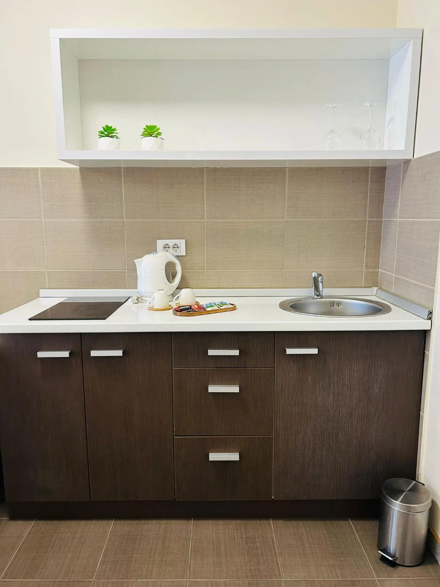 kitchen in Garni Hotel Ema