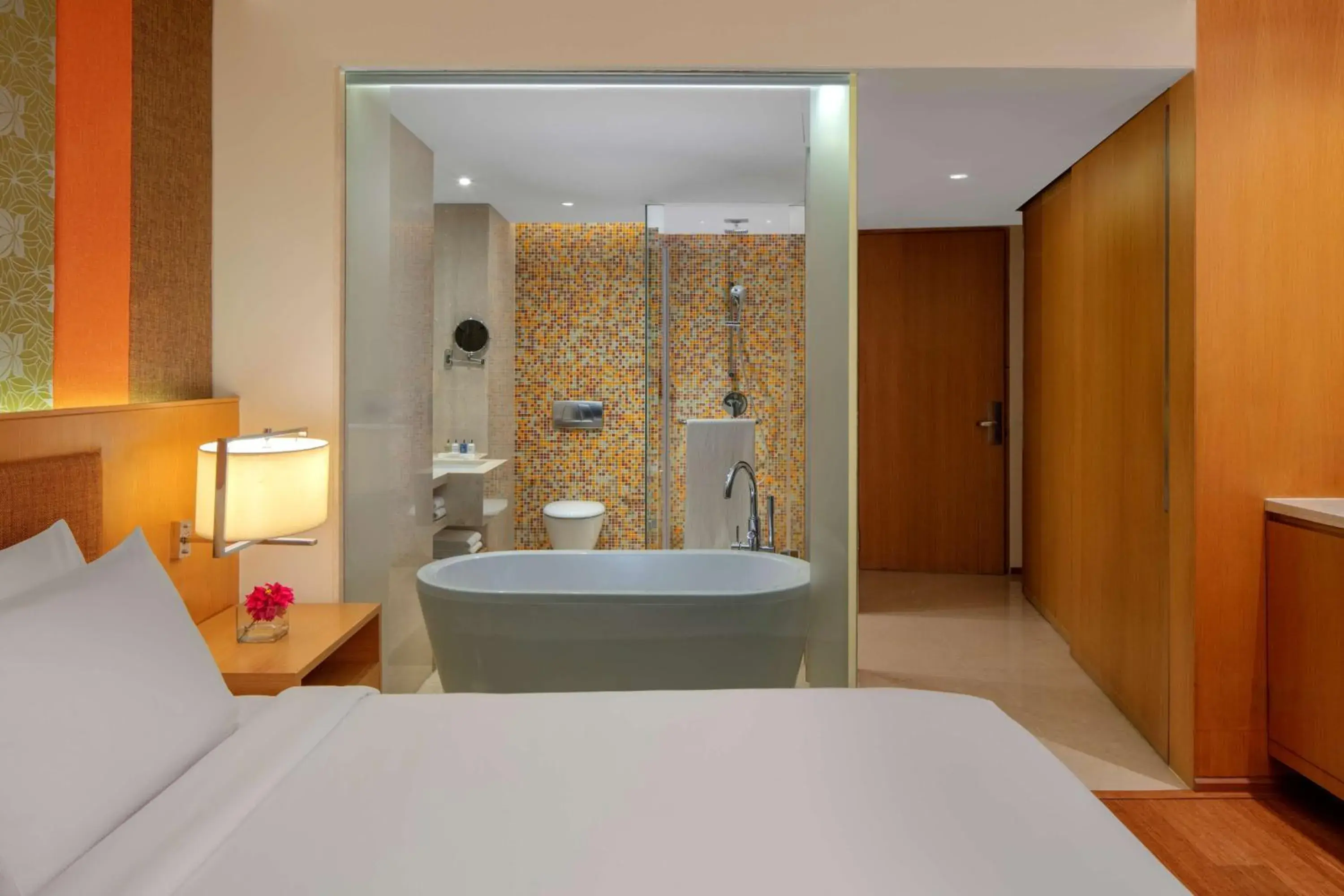 Deluxe Room with King bed & Bath tub, free Wi-fi in Radisson Blu Hotel Guwahati Deluxe Room with King bed & Bath tub, free Wi-fi in Radisson Blu Hotel Guwahati