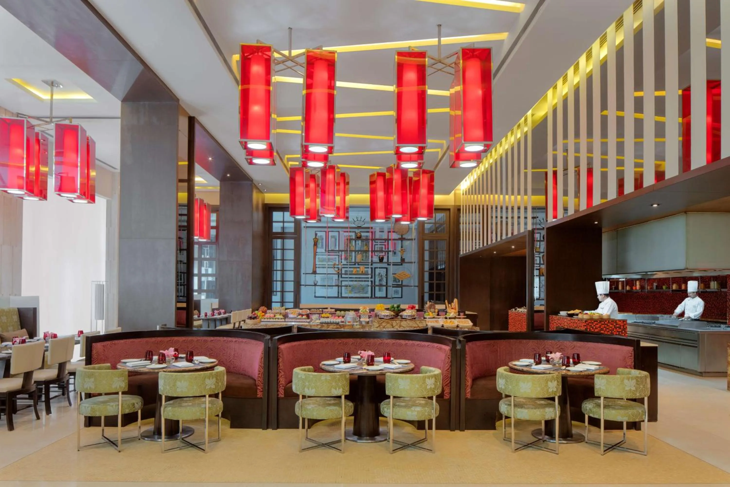 Restaurant/places to eat in Radisson Blu Hotel Guwahati