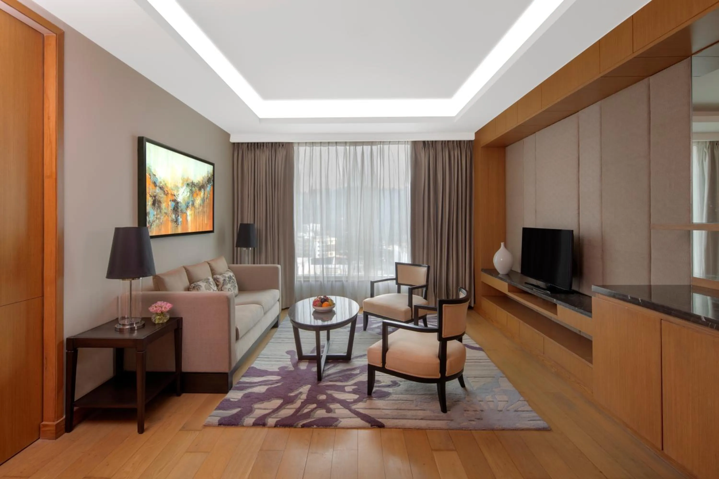 Living room in Radisson Blu Hotel Guwahati