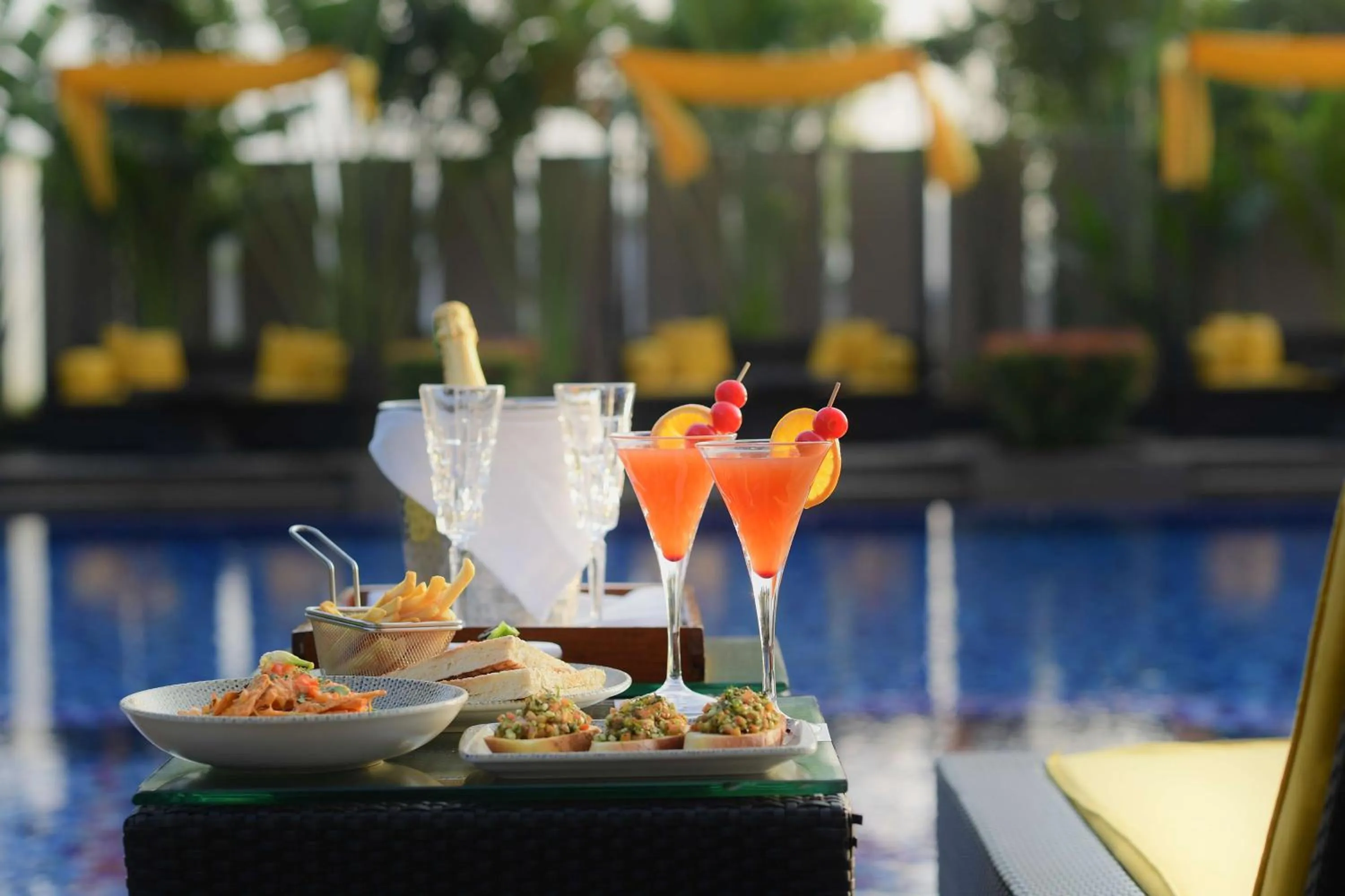 Food and drinks in Radisson Blu Hotel Guwahati