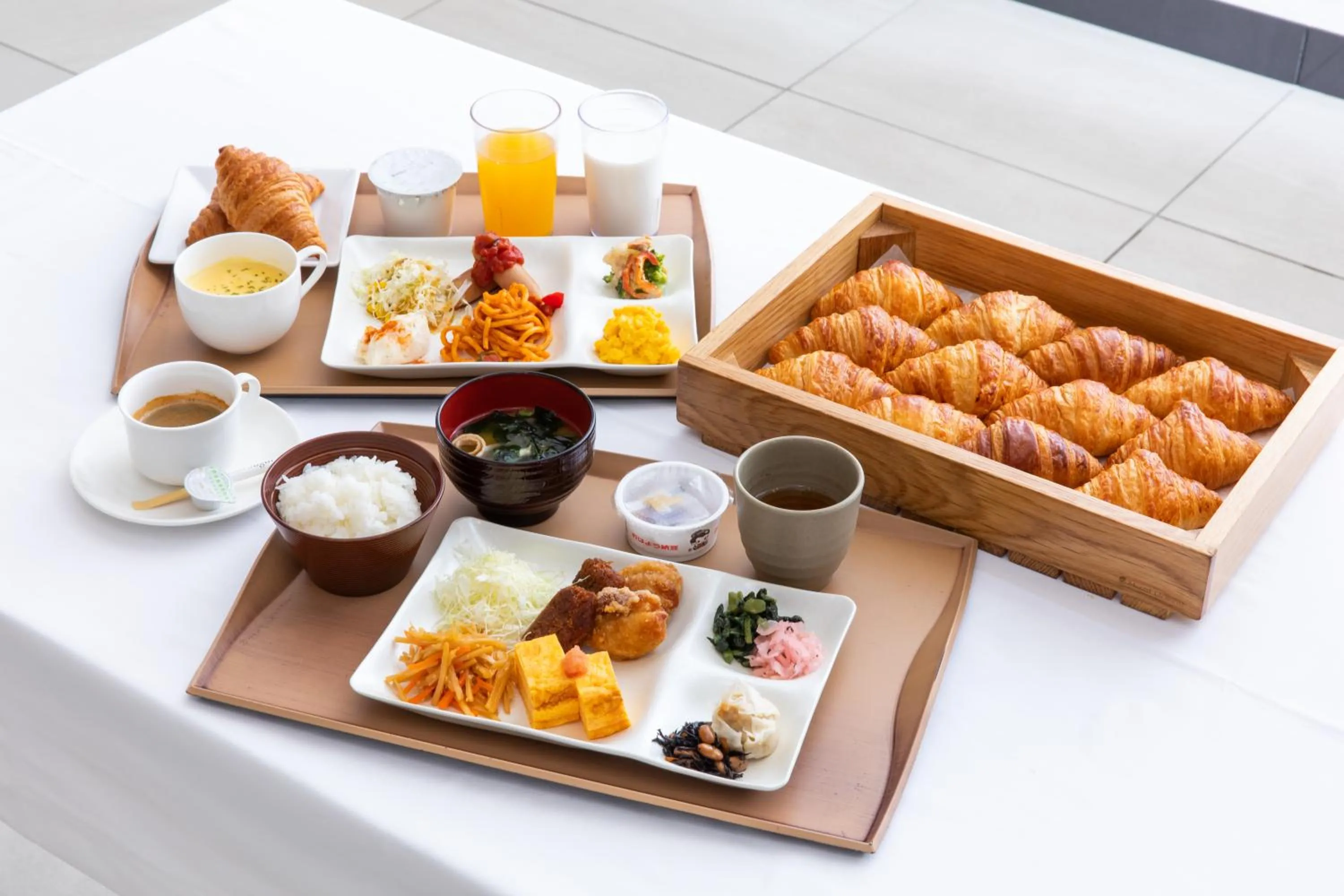 Restaurant/places to eat in HOTEL NEXUS Hakata Sanno