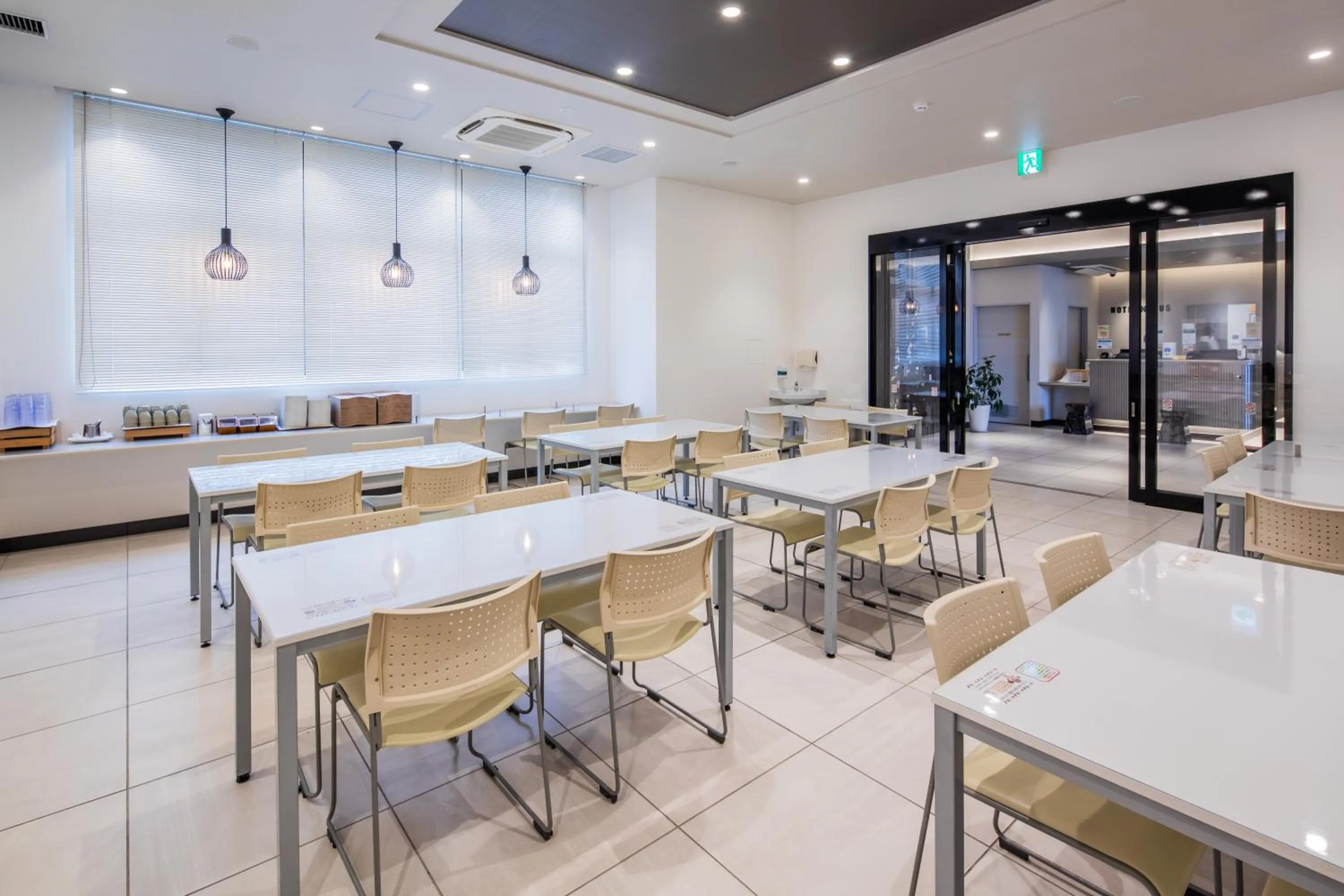 Restaurant/places to eat in HOTEL NEXUS Hakata Sanno