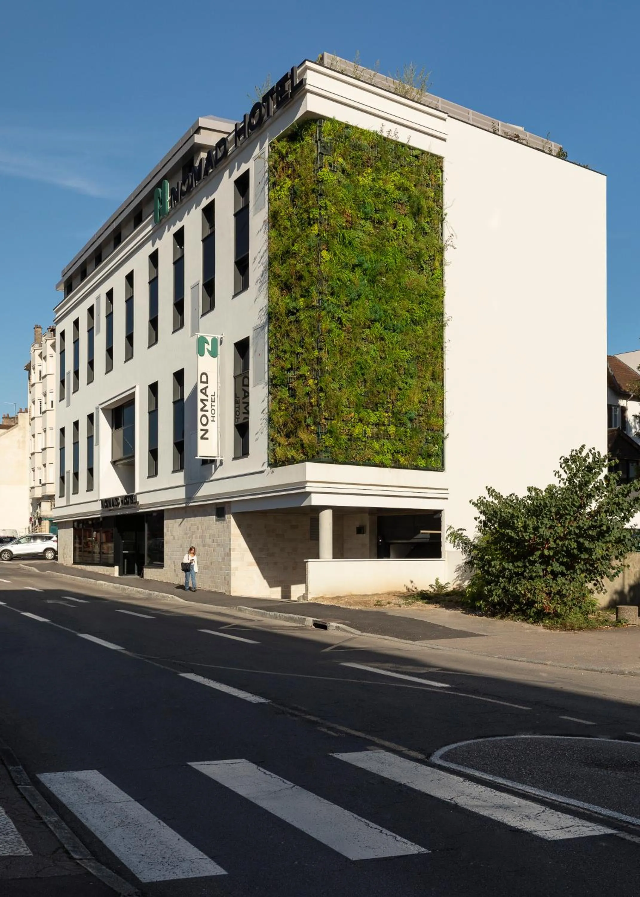 Facade/entrance in Nomad Hotel Dijon