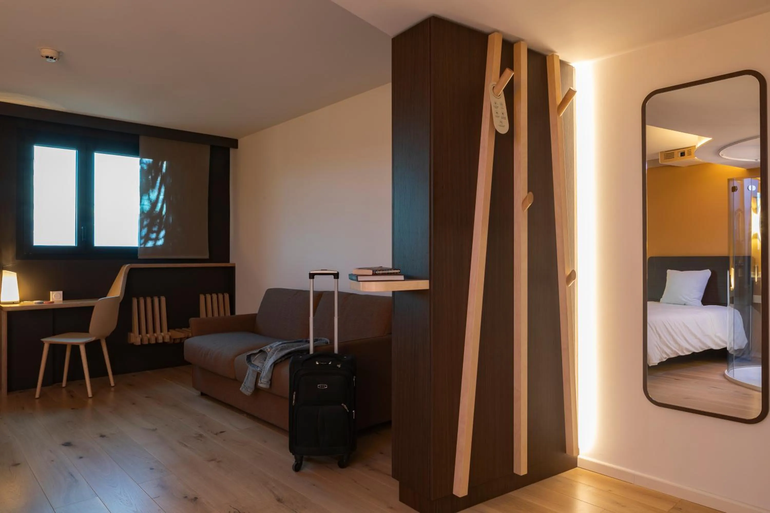 Bedroom, Bed in Nomad Hotel Dijon