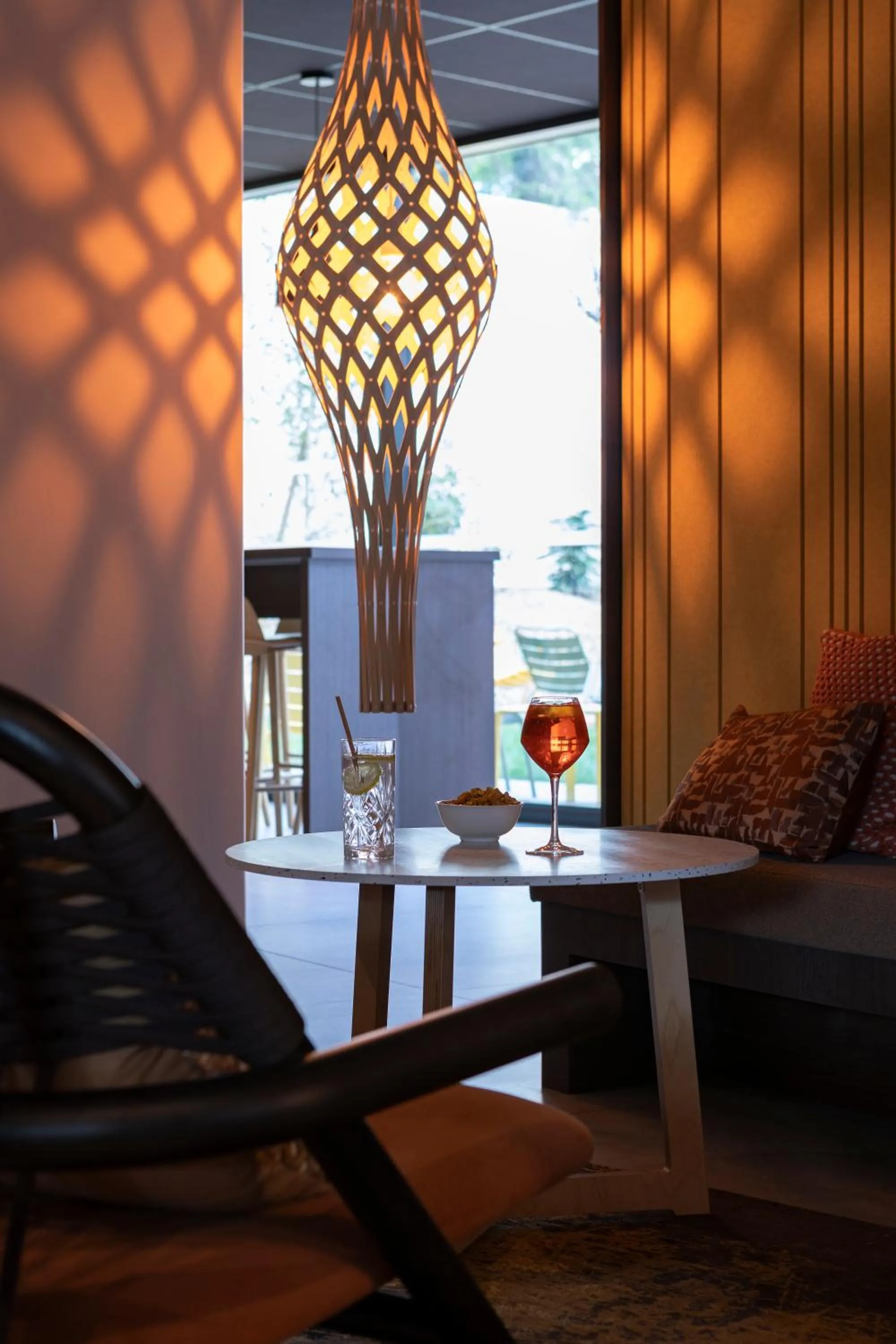 Lounge or bar in Nomad Hotel Dijon