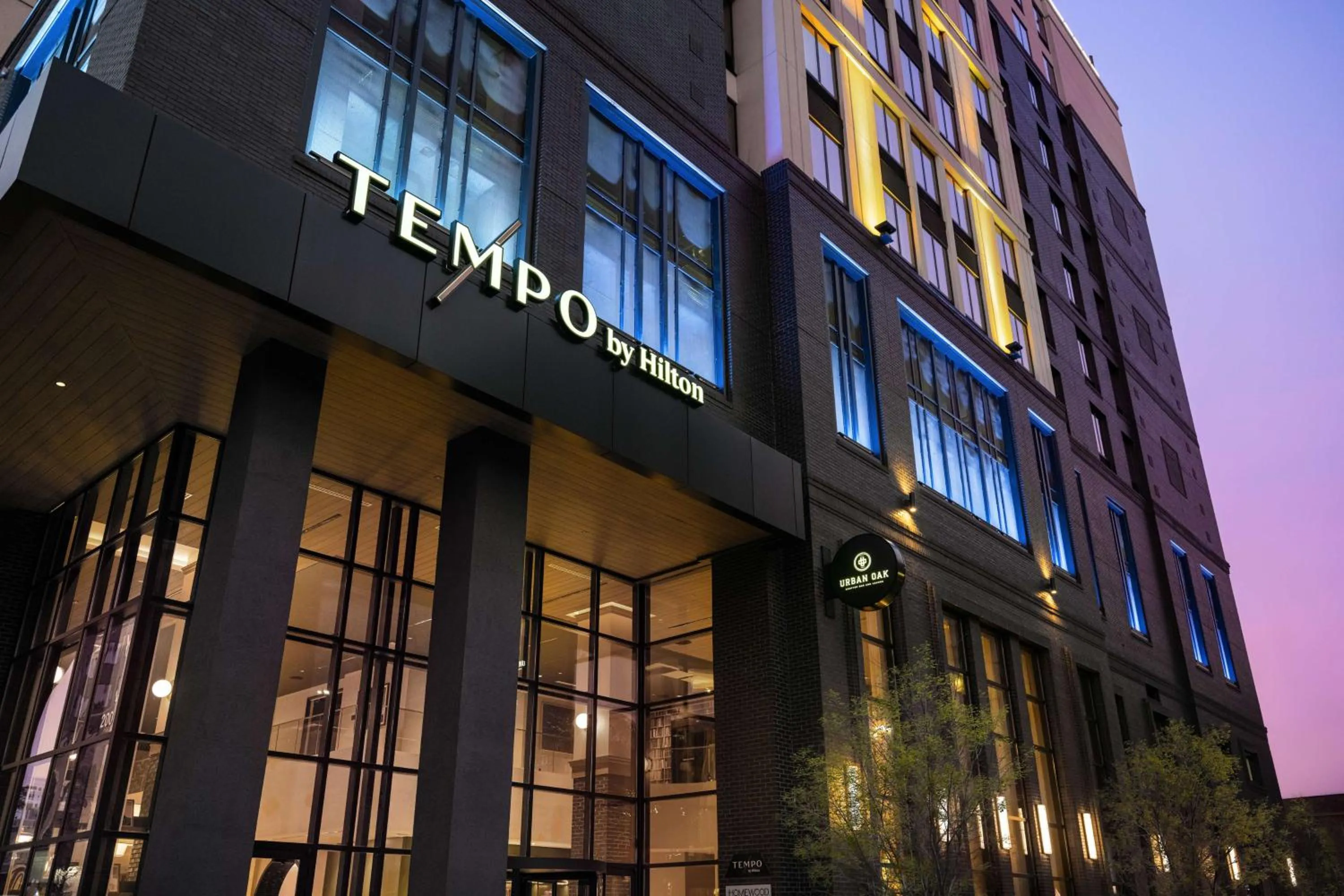 Property building in Tempo By Hilton Raleigh Downtown