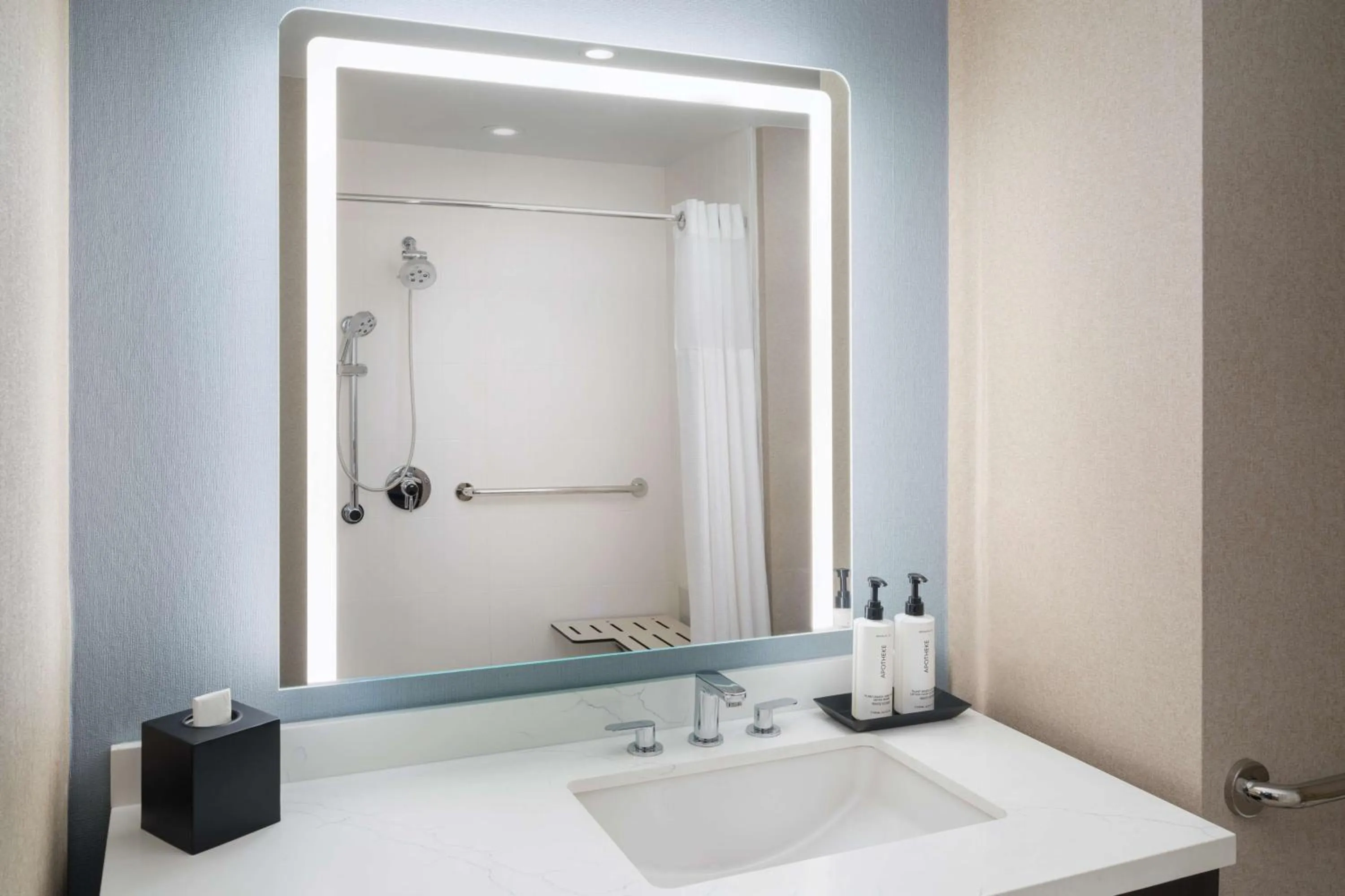 Bathroom in Tempo By Hilton Raleigh Downtown