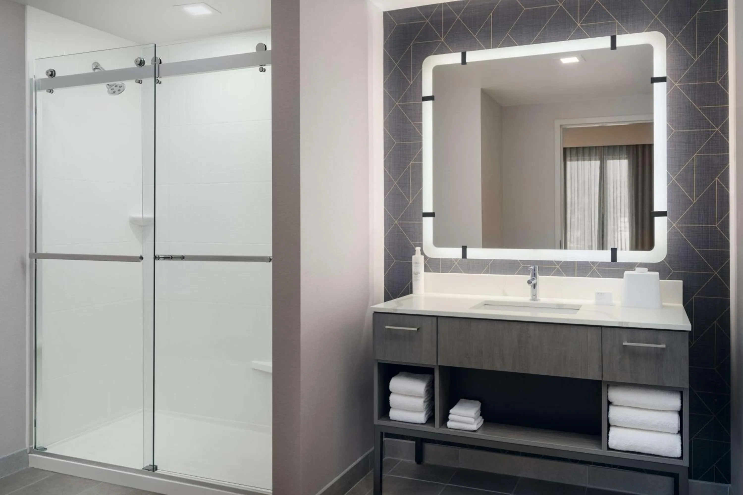 Bathroom in Homewood Suites By Hilton Raleigh Downtown