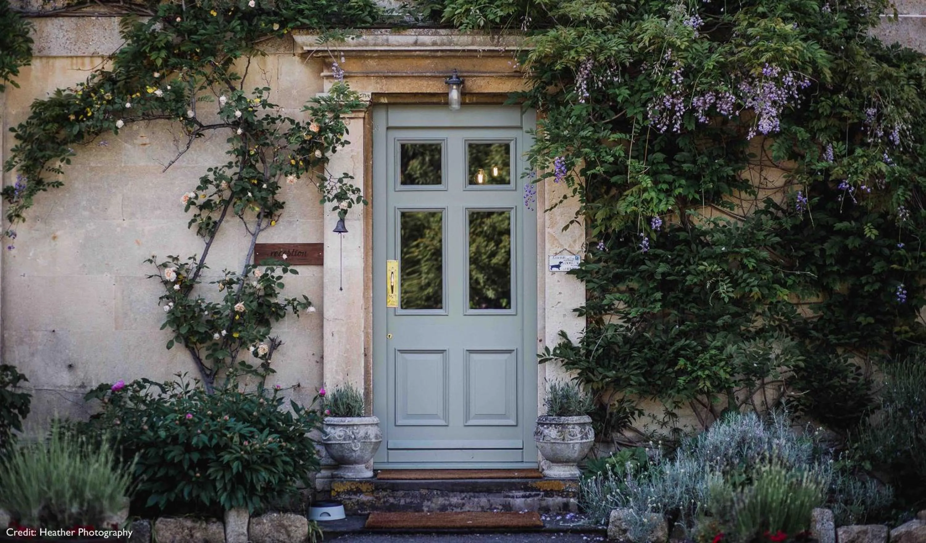 Facade/entrance in Widbrook Grange