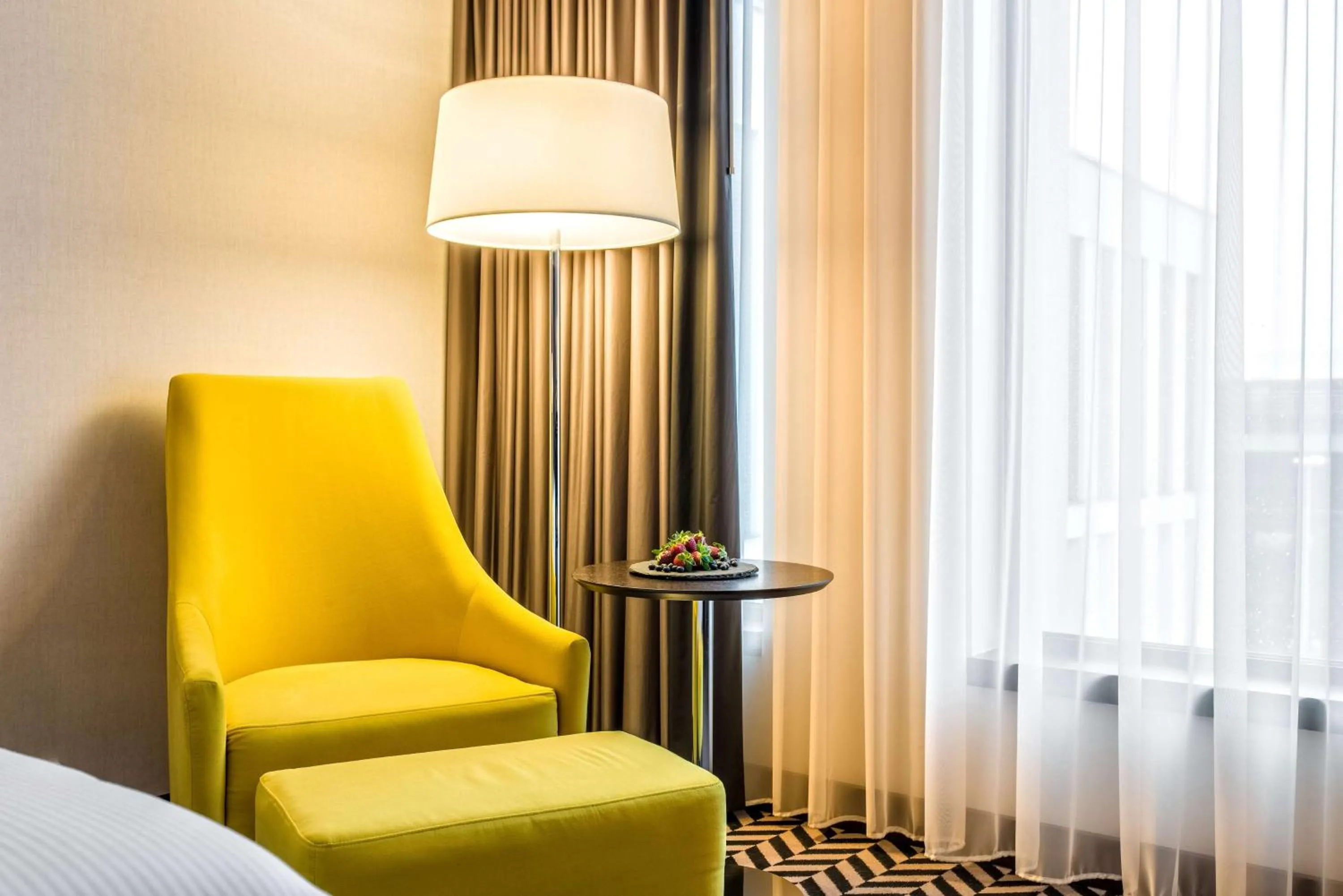 Bed in Hilton Garden Inn Krakow Airport