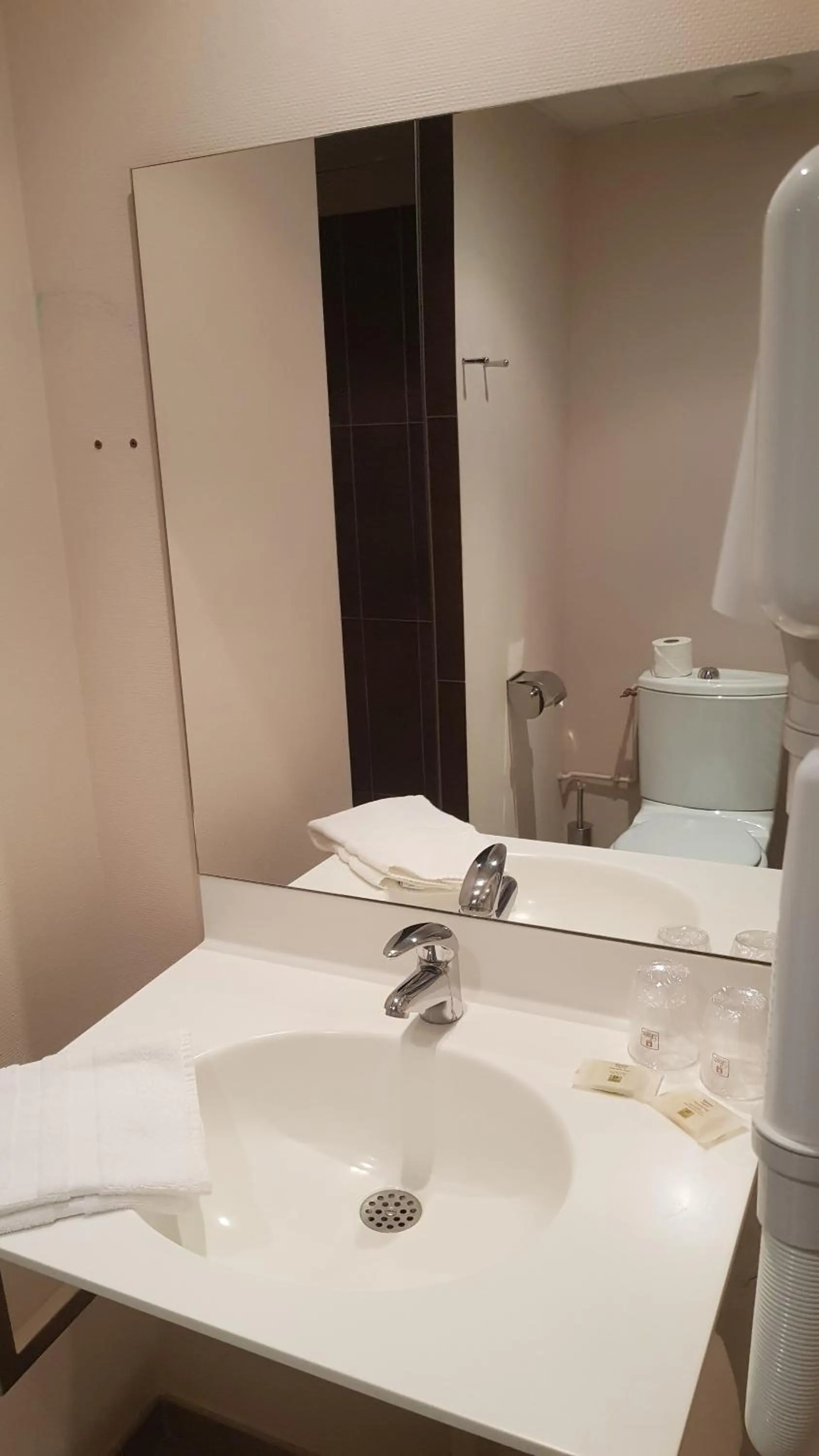 Shower in Logis Hôtel des Deux Forts