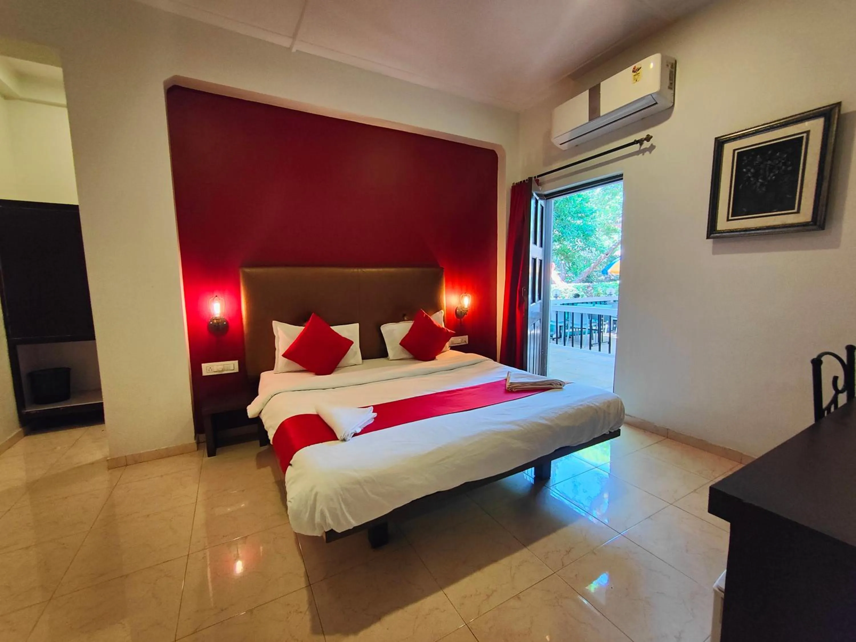 Bedroom, Bed in Rain Raga Resort