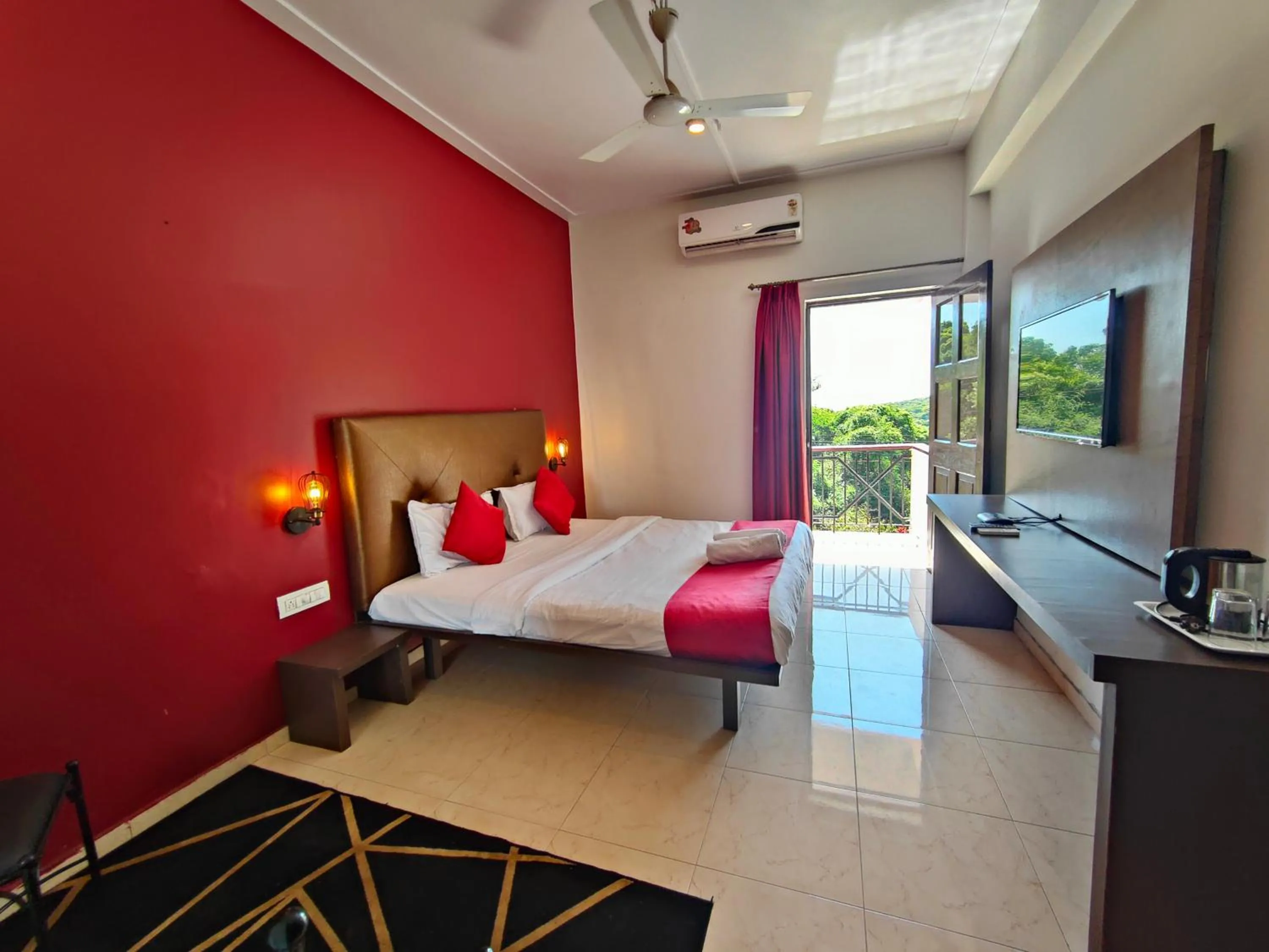 Bedroom, Bed in Rain Raga Resort