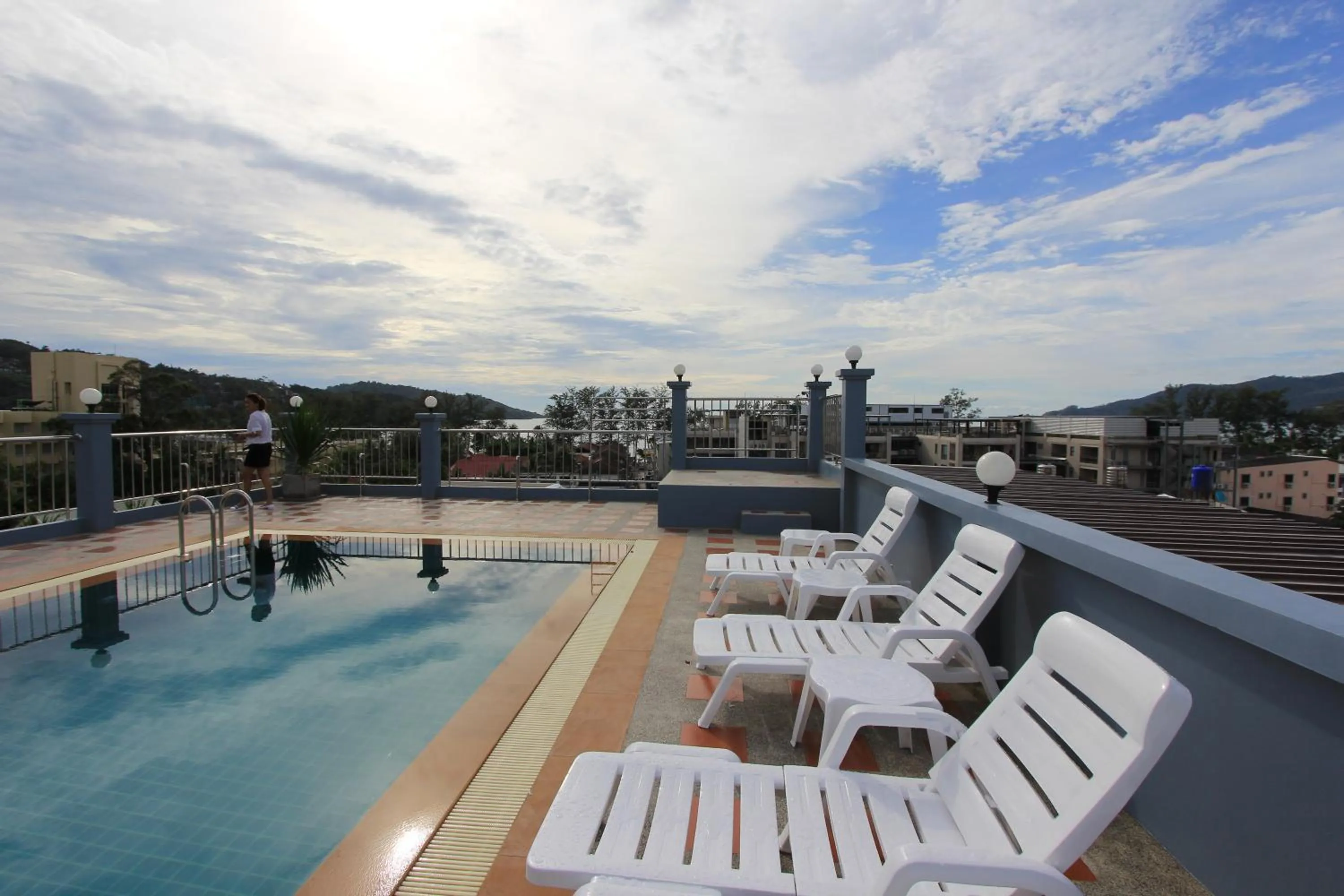 Swimming pool in The Crystal Beach Hotel